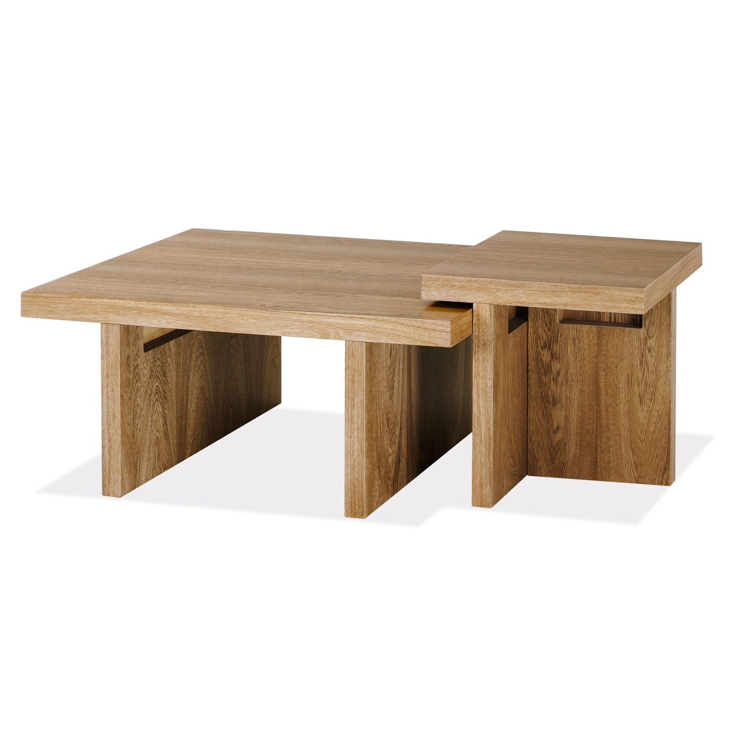 Mesa De Centro Montana Natural Cuadrada
