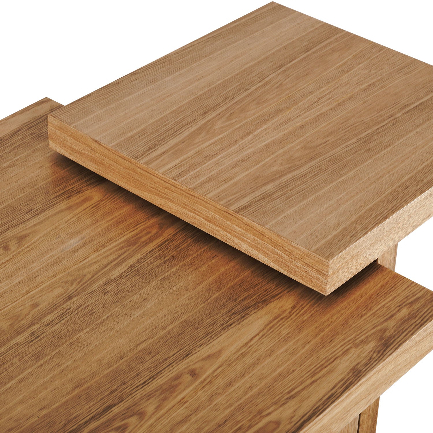 Mesa De Centro Montana Natural Cuadrada