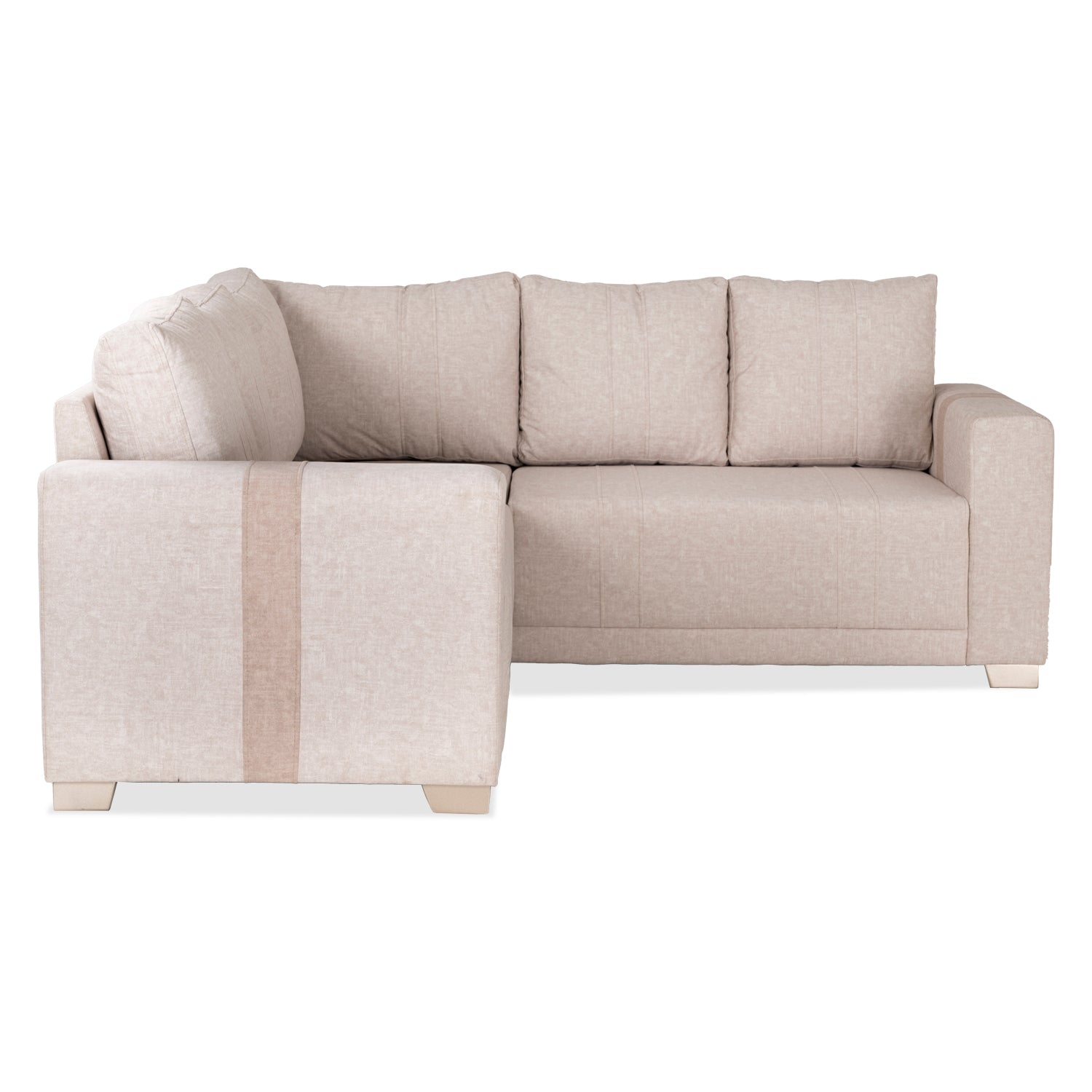 Sala en L Mark Idilio Beige, Taupe y Champaña