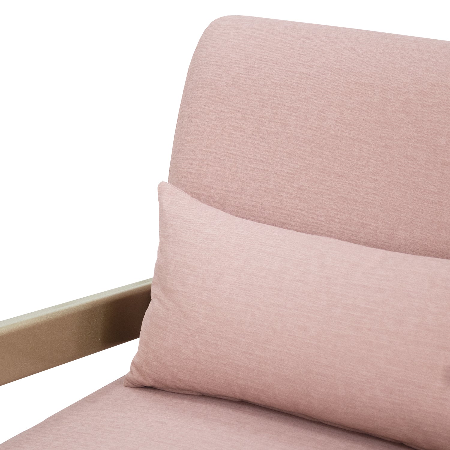 Poltrona Gaudi Velvet Stanley Coral, Champaña