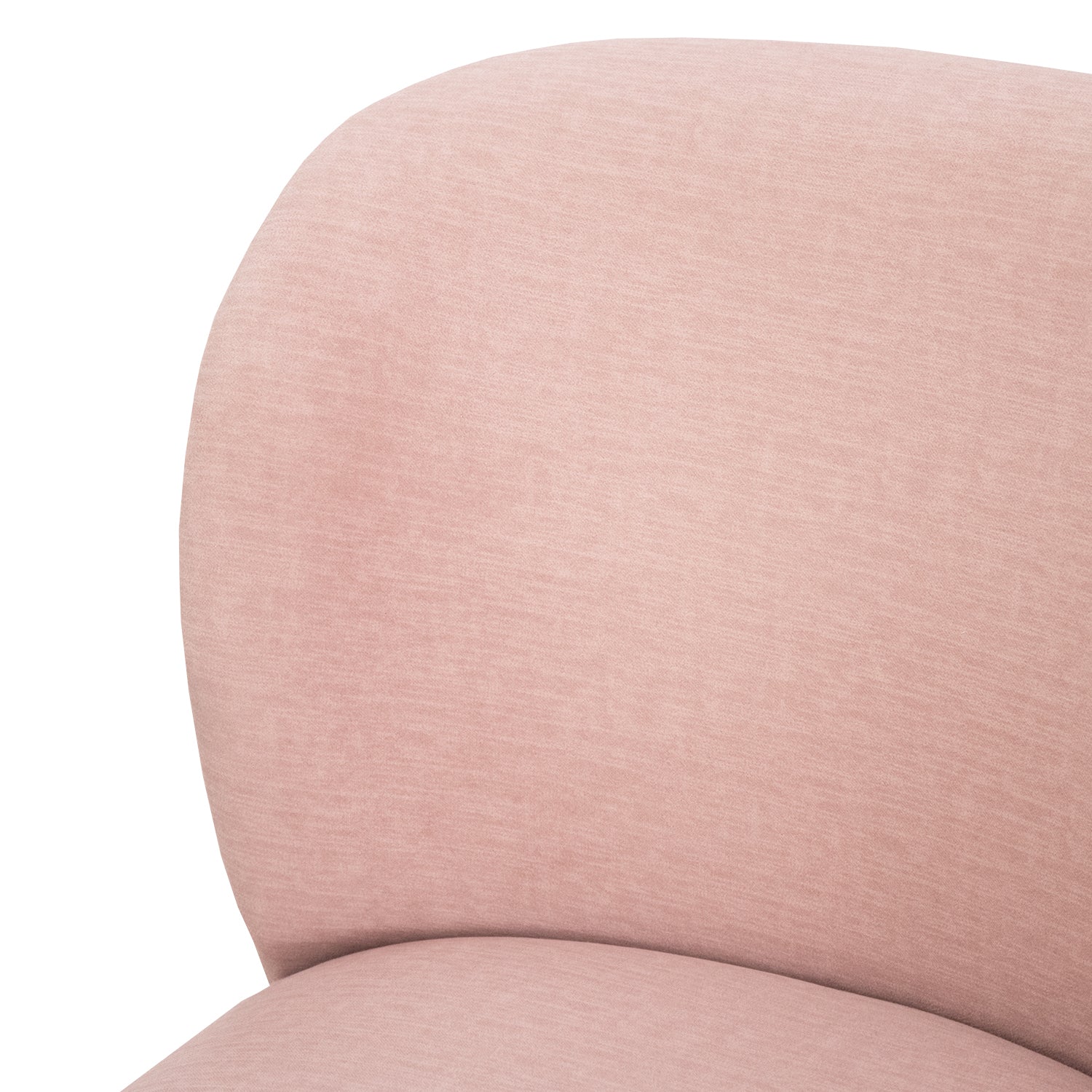 Poltrona Emma Velvet Stanley Coral, Champaña