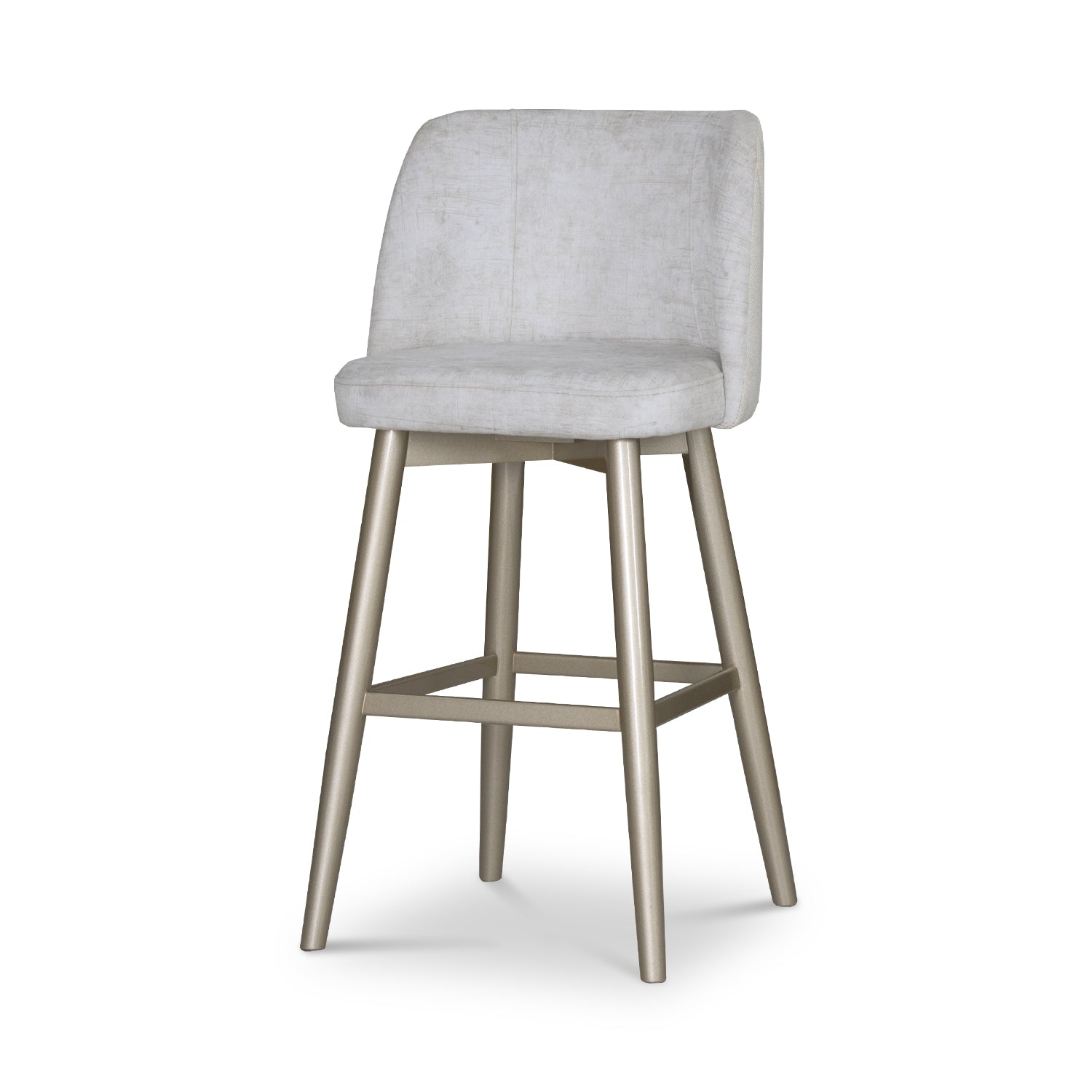 Silla Para Barra Atlanta Estocolmo Crudo, Champaña