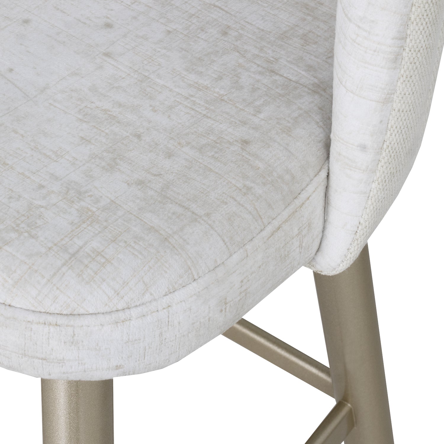 Silla Para Barra Atlanta Estocolmo Crudo, Champaña