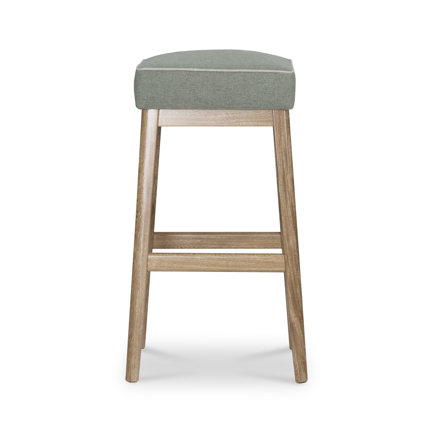 Silla Para Barra Dalton Lino Verona Oliva, Natural
