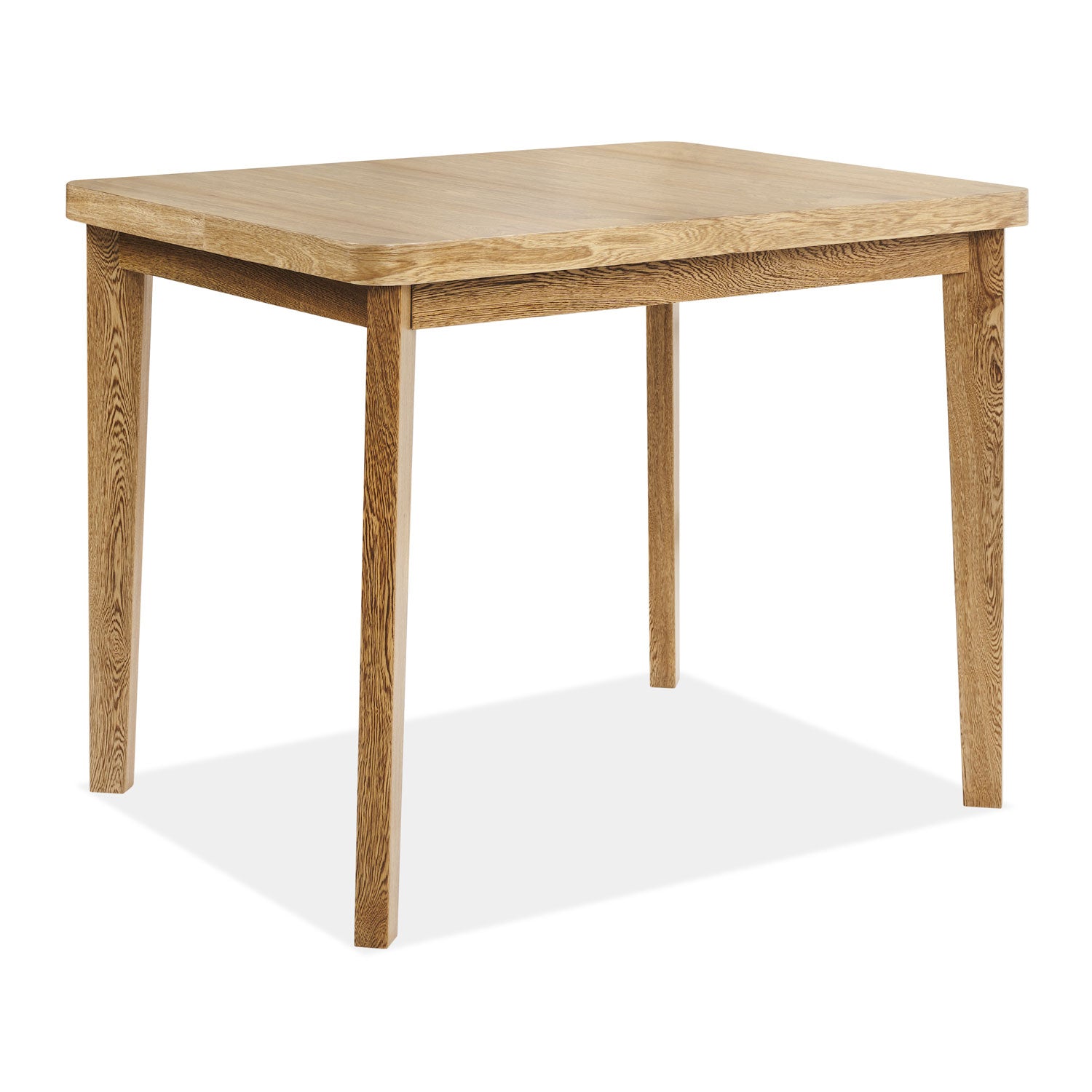 Comedor 4 Puestos Milu Microfibra Beige, Natural