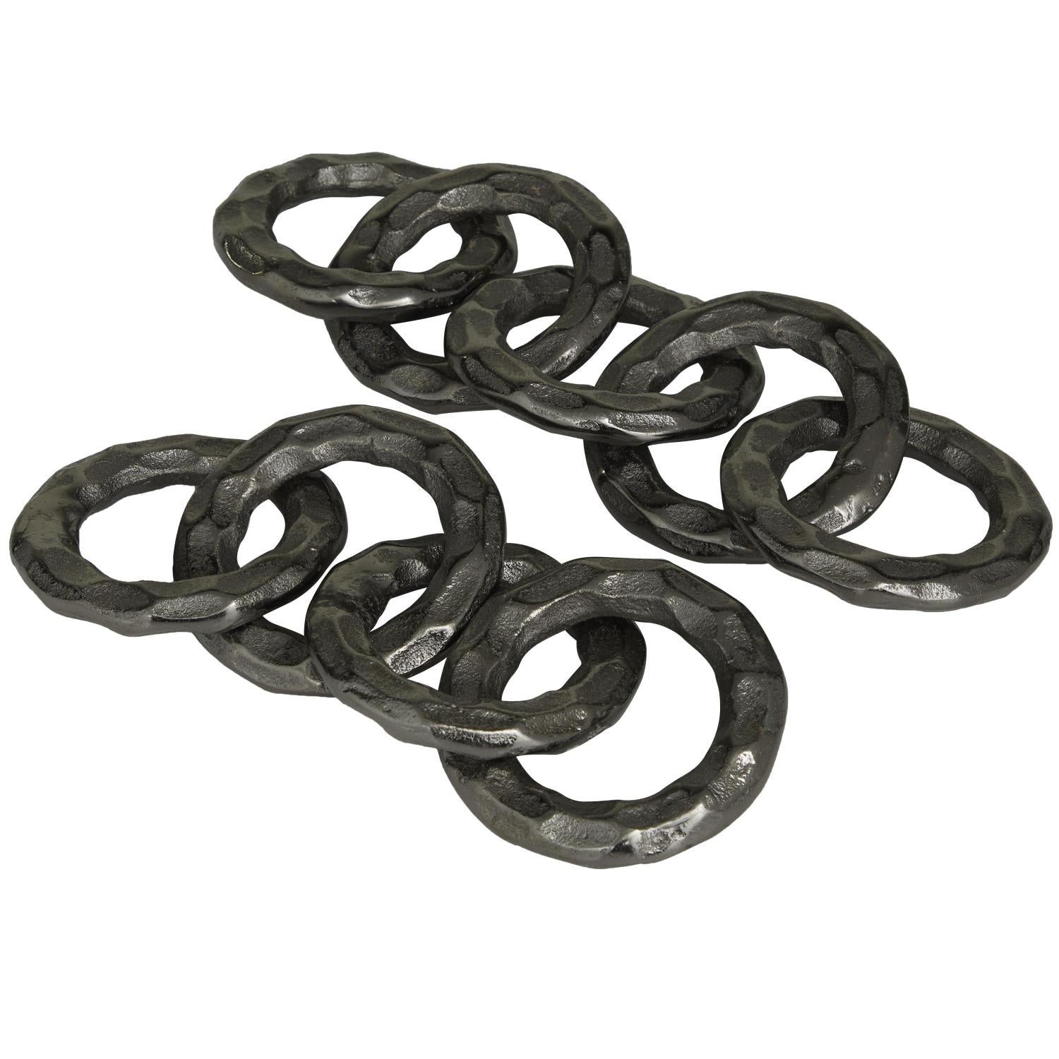 Figura 3X36X10 Negro Cadena Metalica Setx2