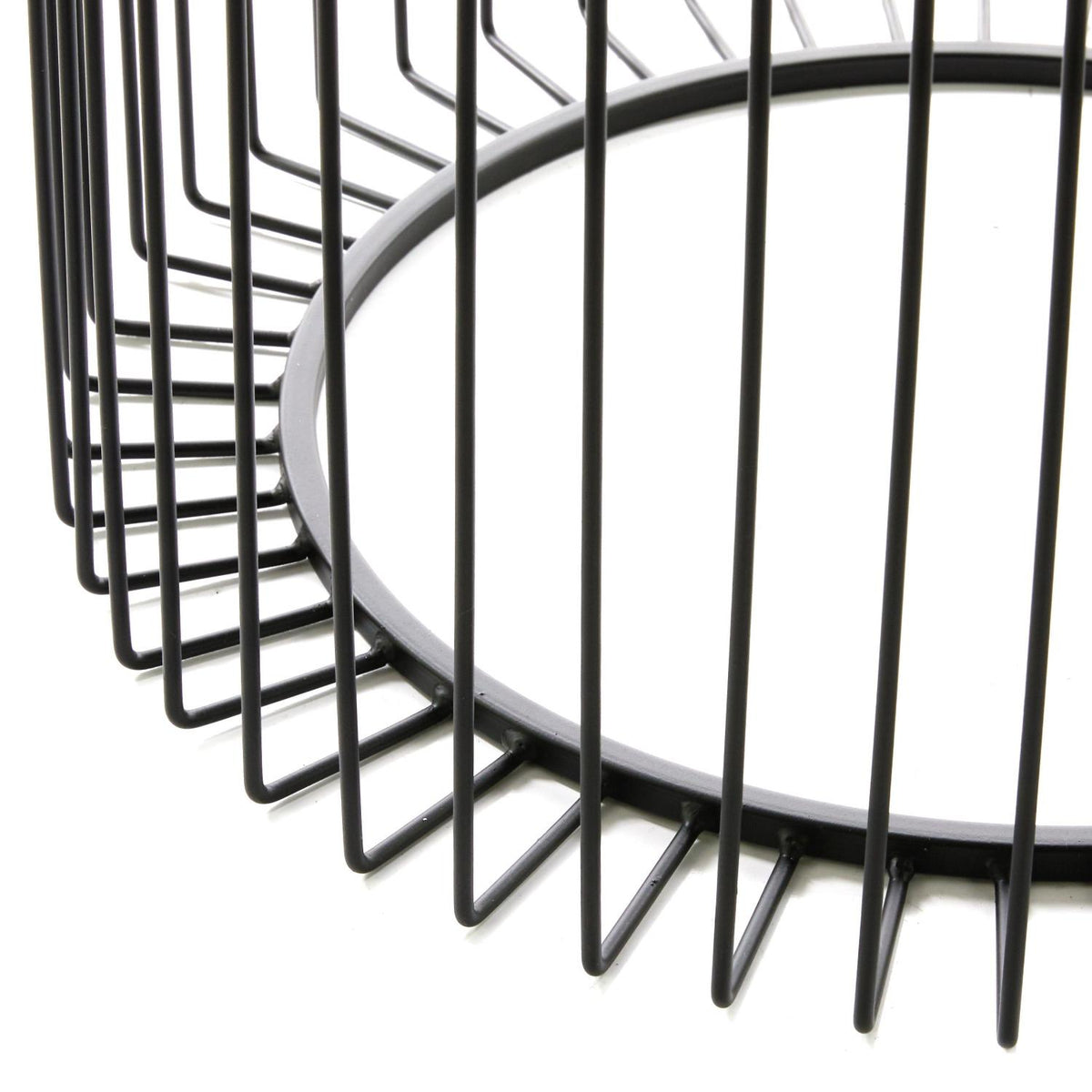 Mesa Auxiliar Fler 50X50X48 Negro Metal