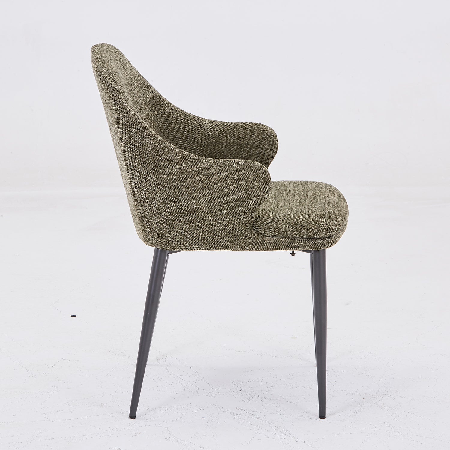 2 Sillas de Comedor Thanos Lino Verde