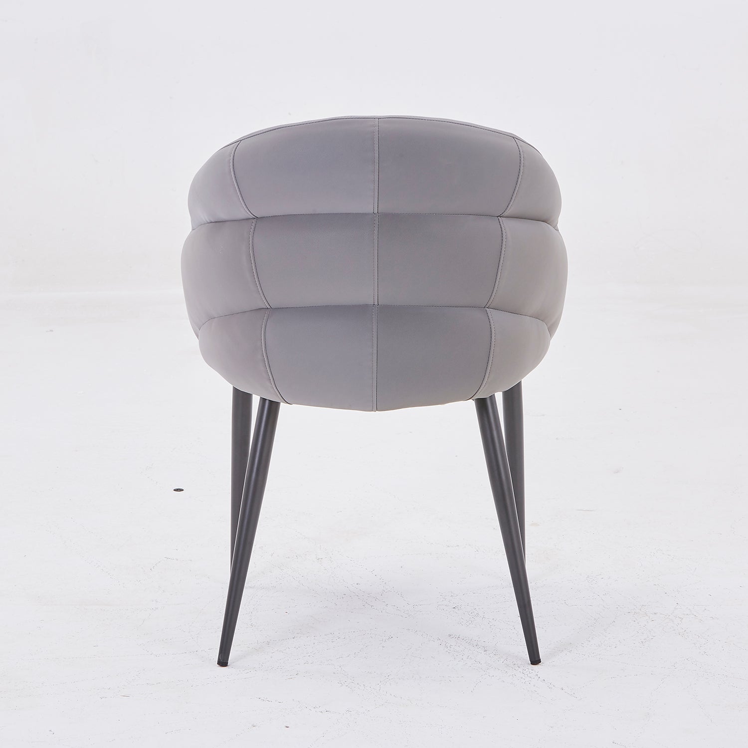 2 Sillas de Comedor Toscana Velvet Plata