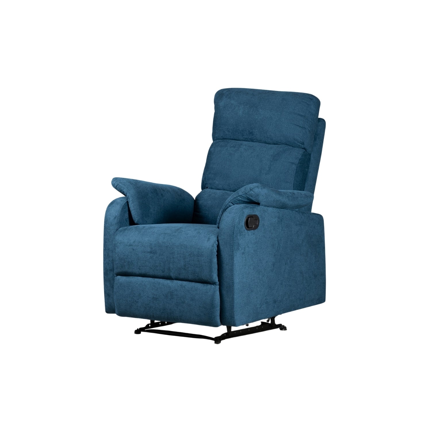 Sillón Reclinable Sensación Microfibra Kazan Azul