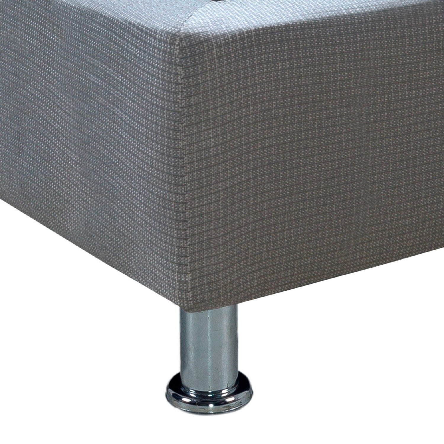 Base Cama Doble Vibrant Acero Par