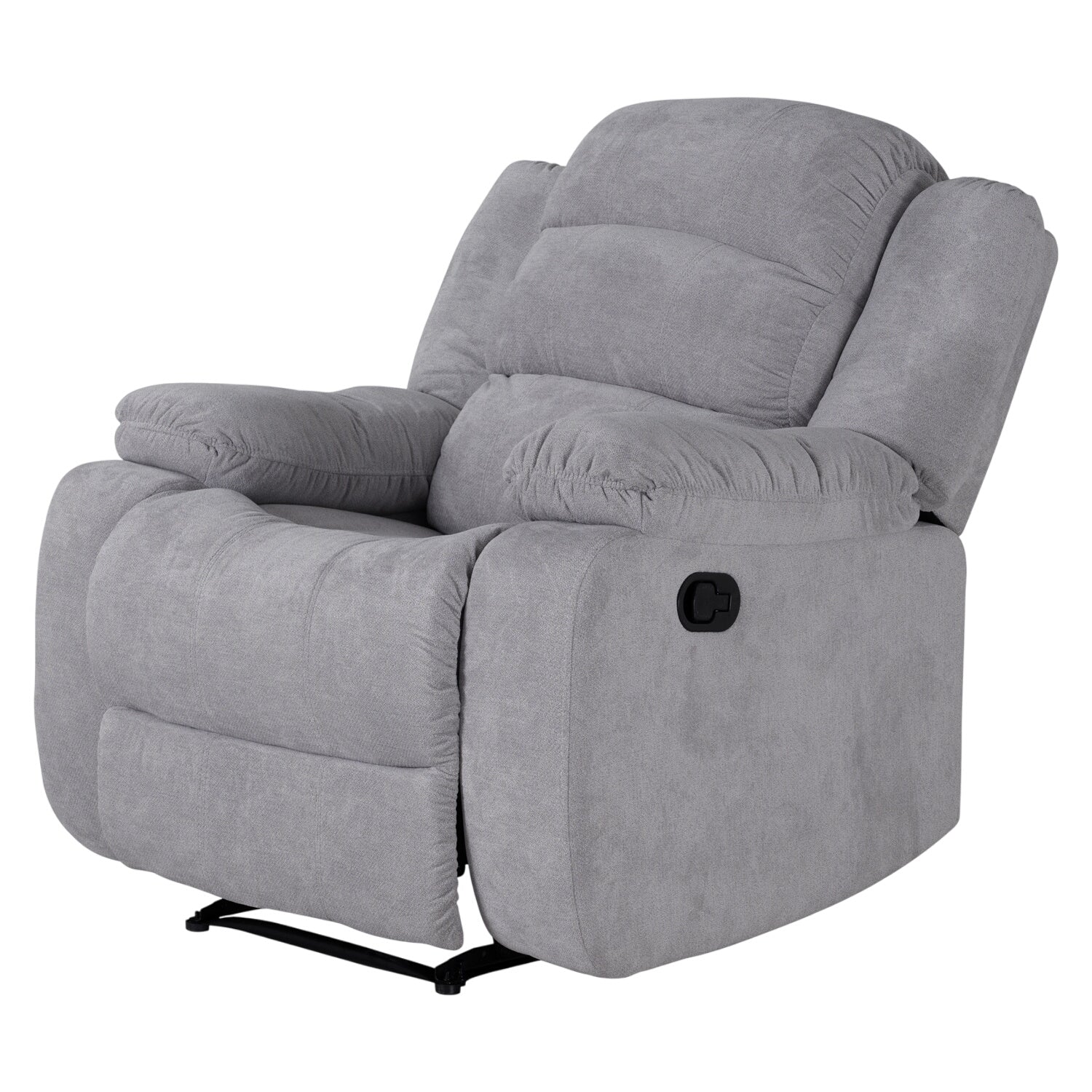 Sillón Reclinable Nico Microfibra Plata