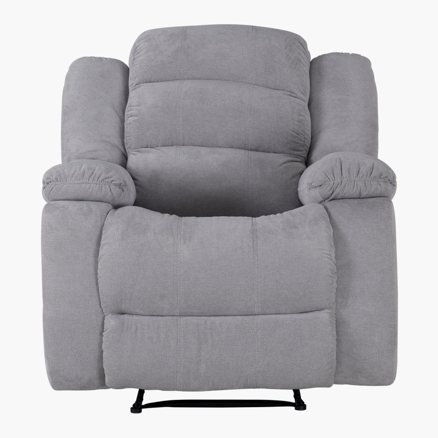 Sillón Reclinable Nico Microfibra Plata