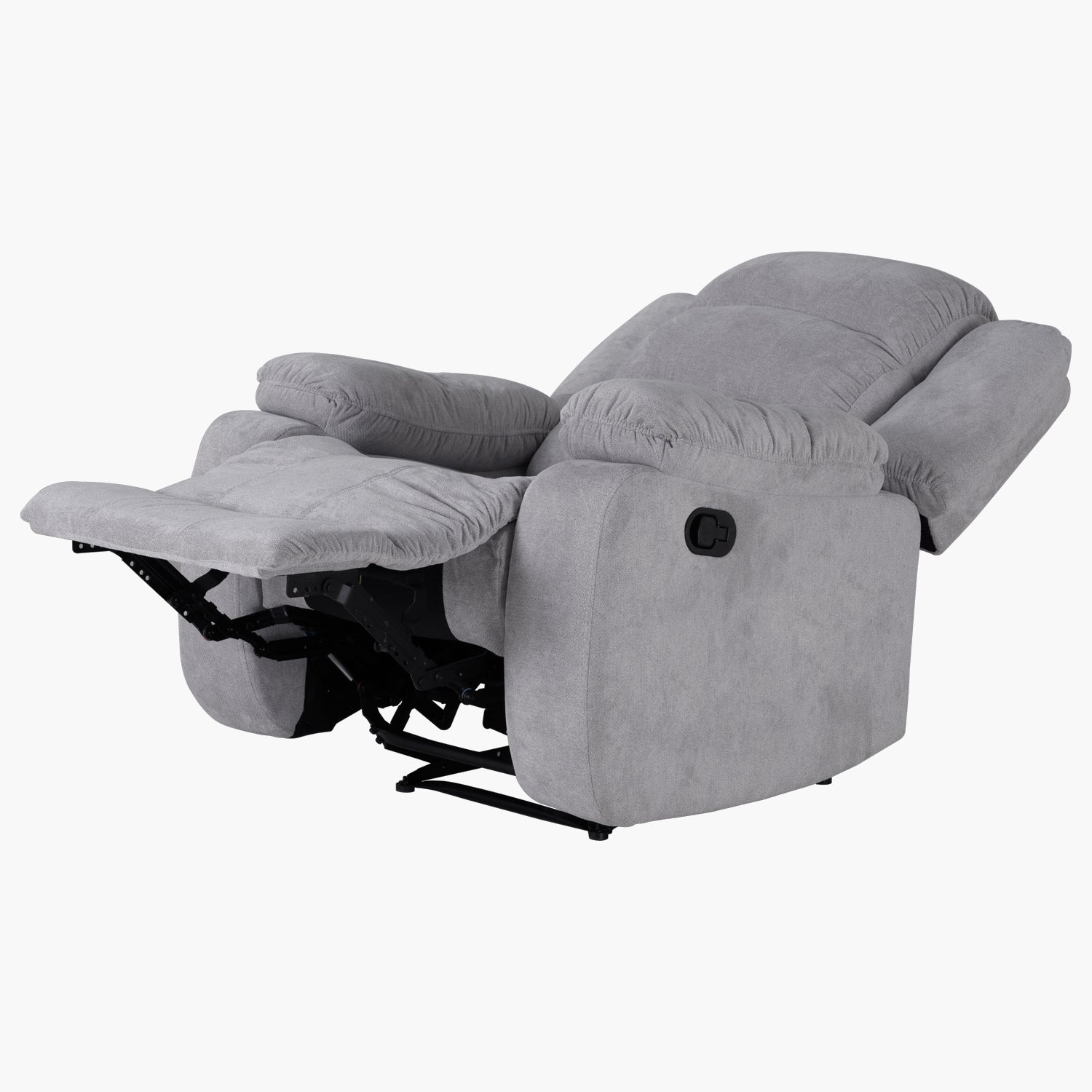 Sillón Reclinable Nico Microfibra Plata