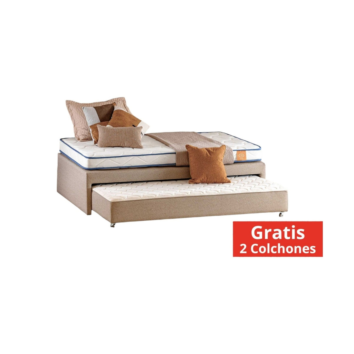 Cama Nido 1.00 Kairos Lino Beige