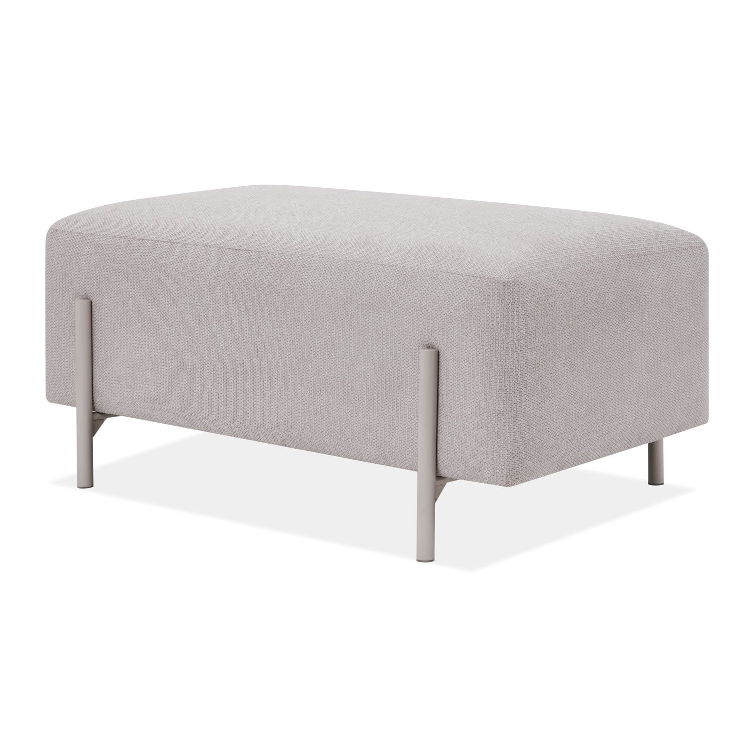 Puff Arthur Lino Crudo, Greige Premium