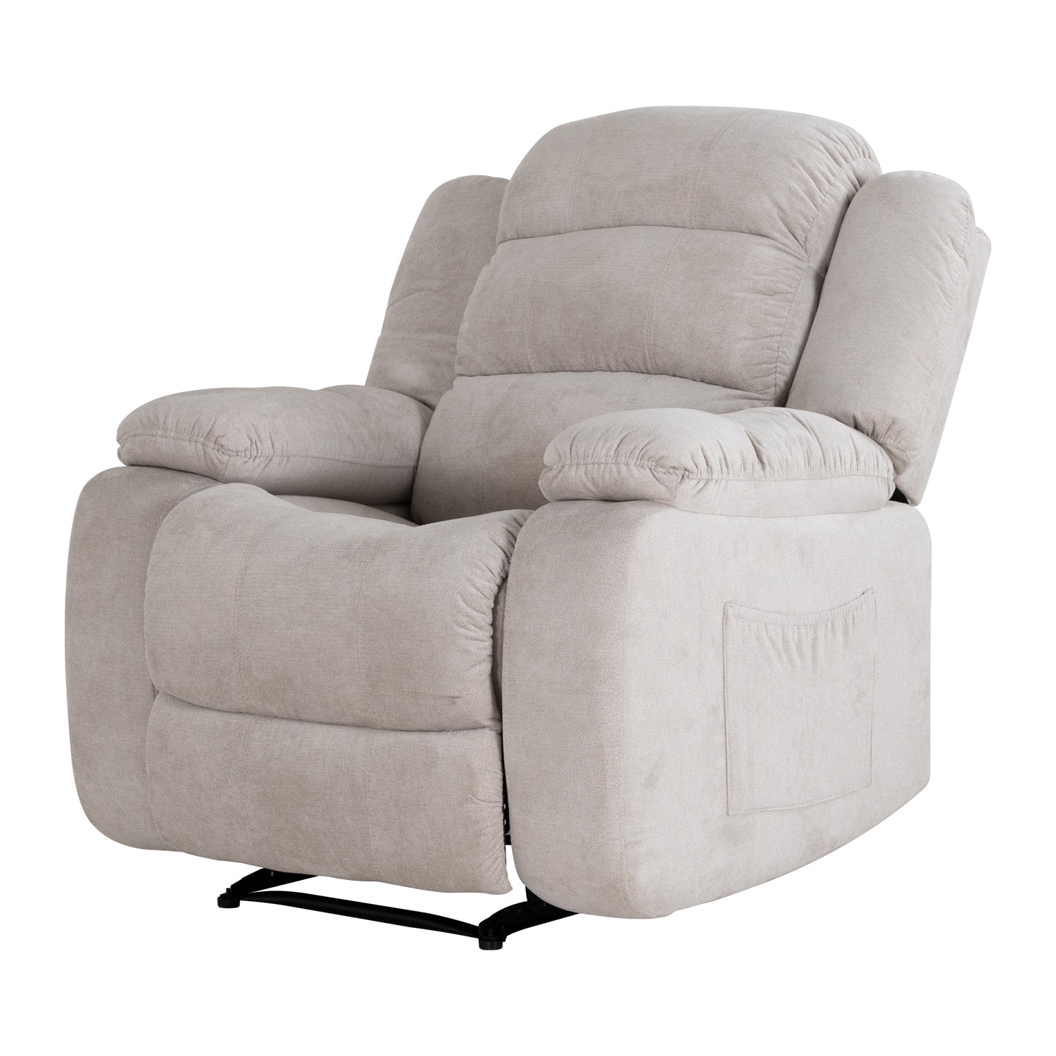 Sillón Reclinable Nico Microfibra Beige