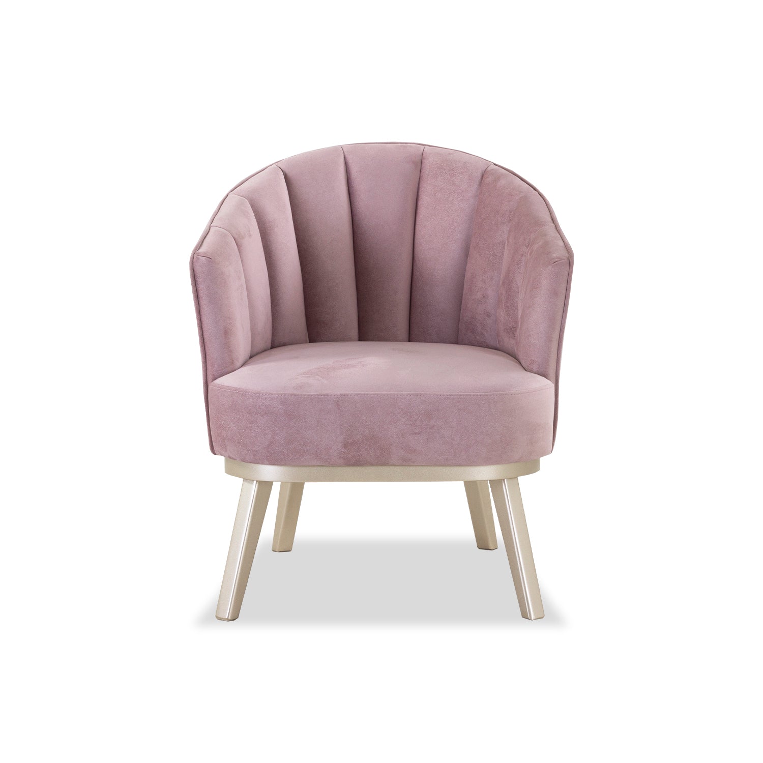 Poltrona Jansen Velvet Van Gogh Lavanda, Champaña