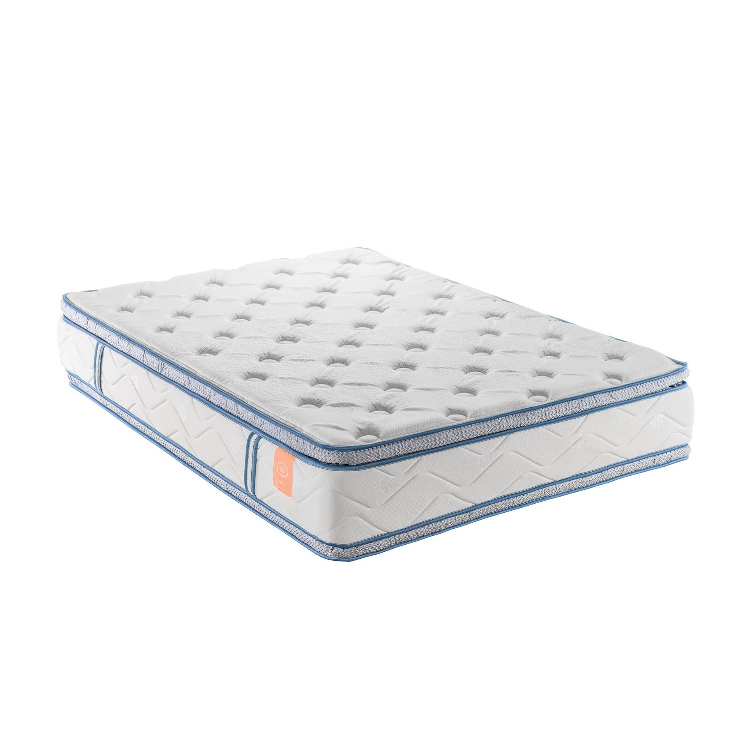 Colchón Doble Delta Doble Pillow Top + Puff