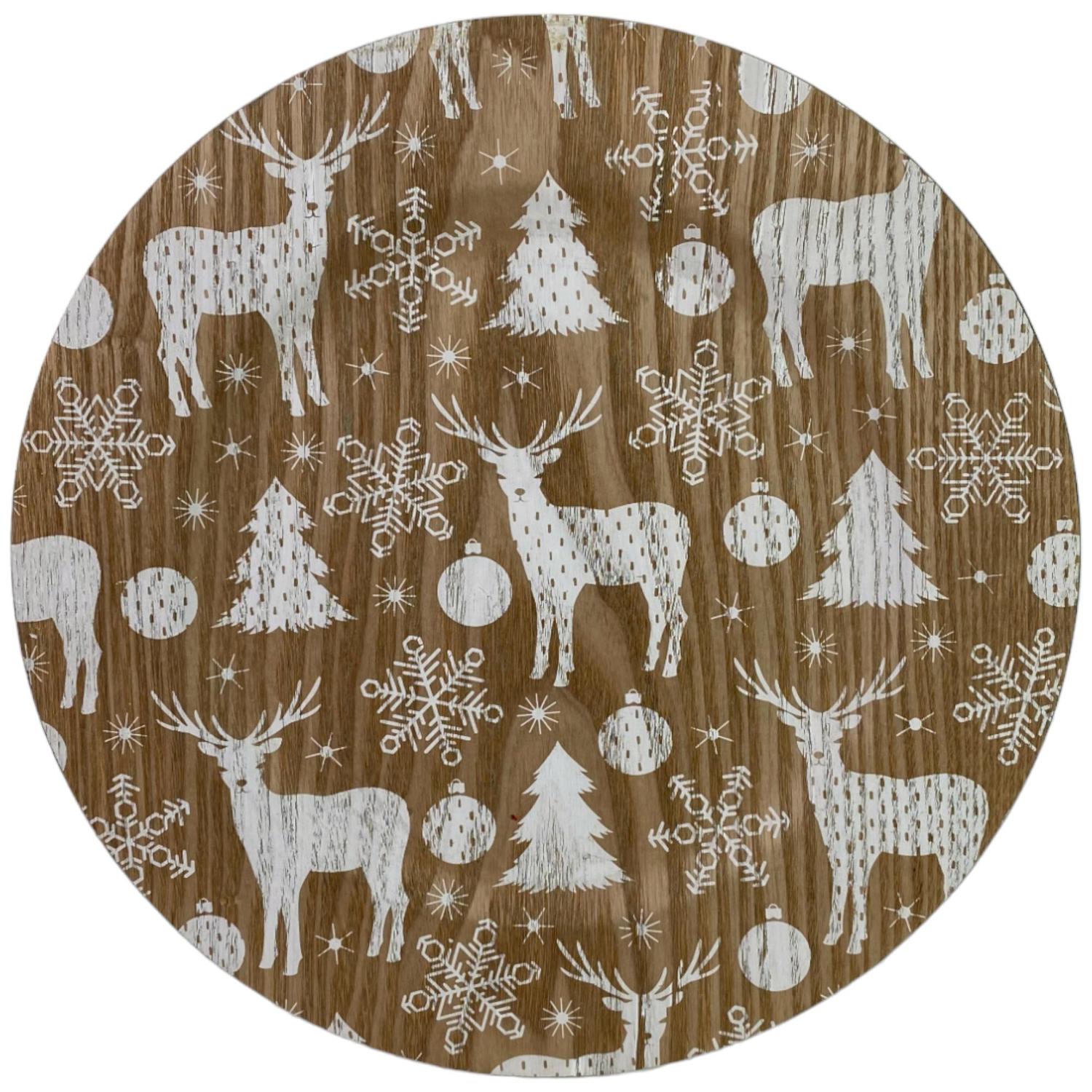 Portaplato 33X33Cm Navidad  F241
