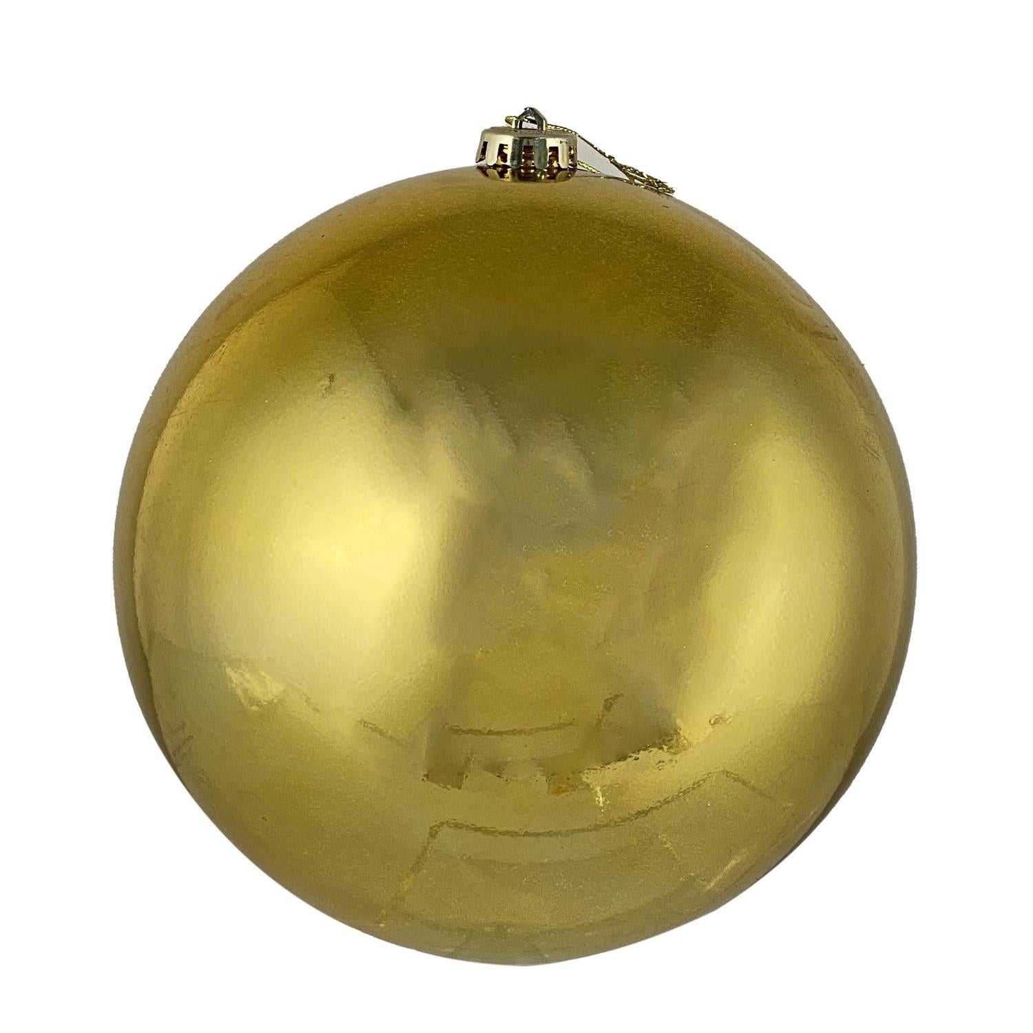 Colgante 20X20Cm Esfera Dorado Navidad   F241