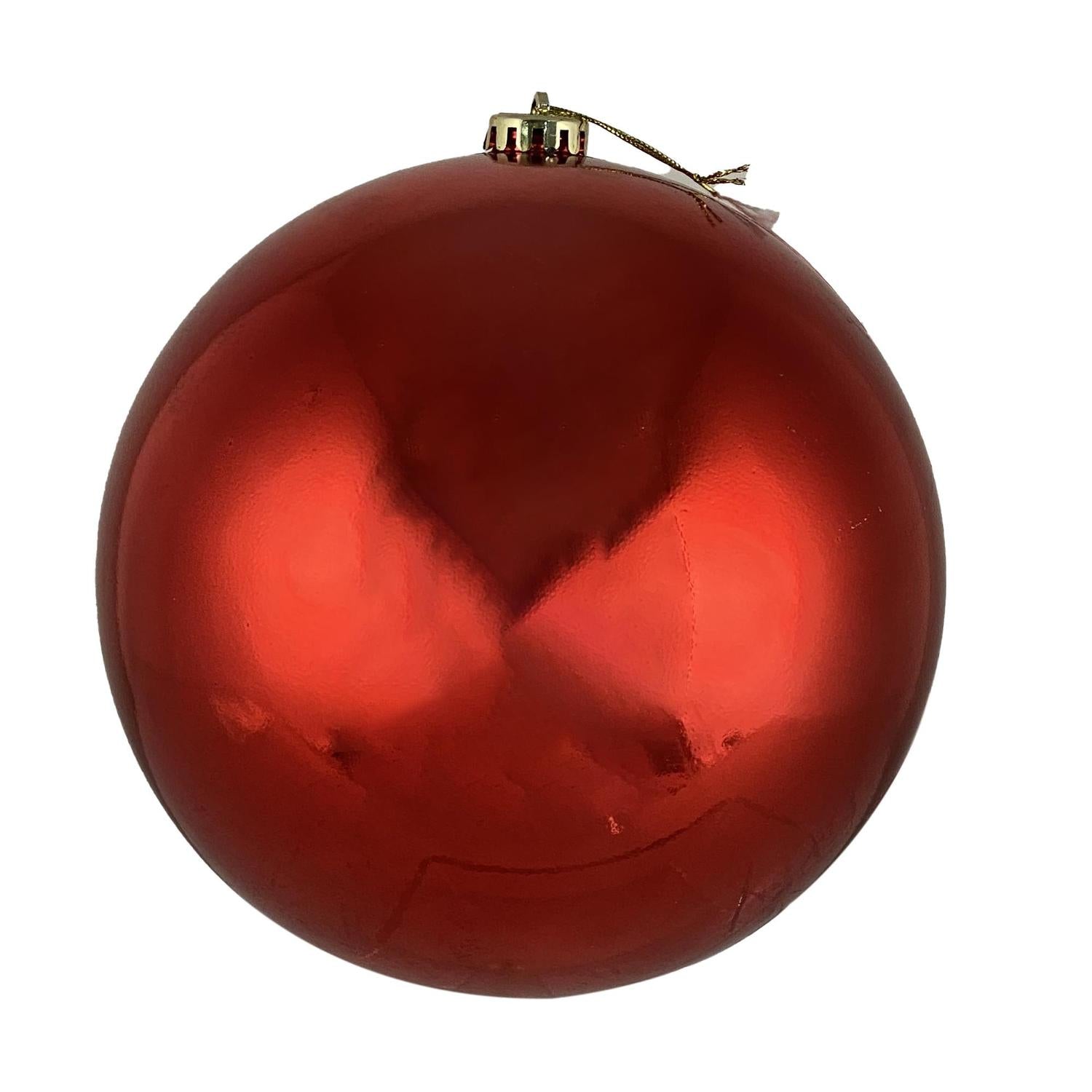 Colgante 20X20Cm Esfera Rojo    F241