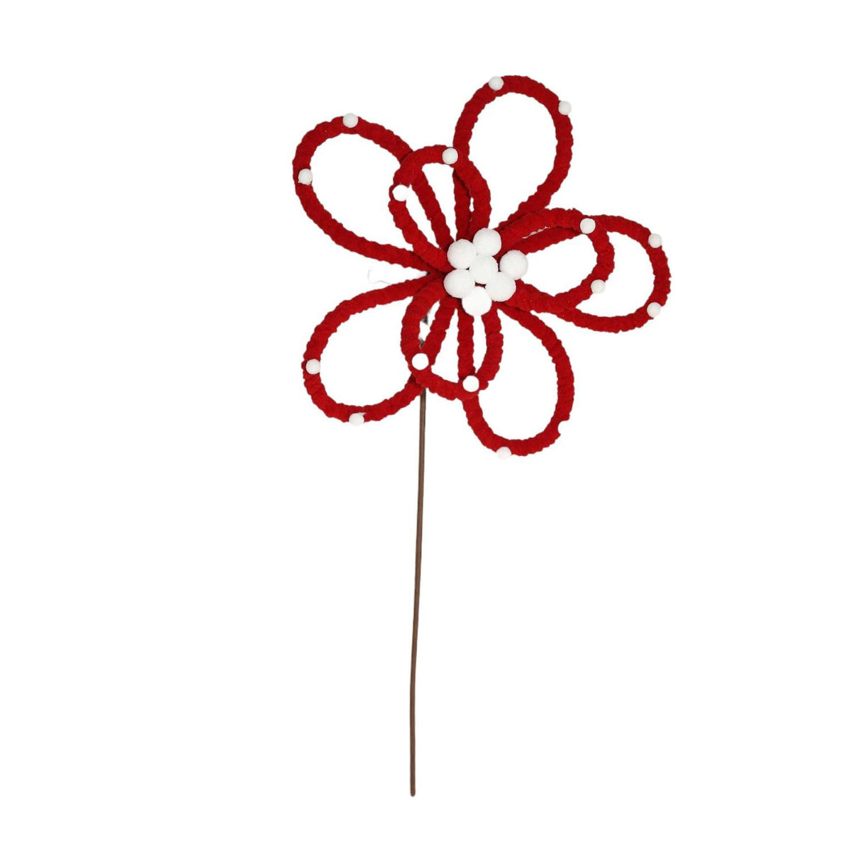 Rama 55X27Cm Flor Navidad   F241