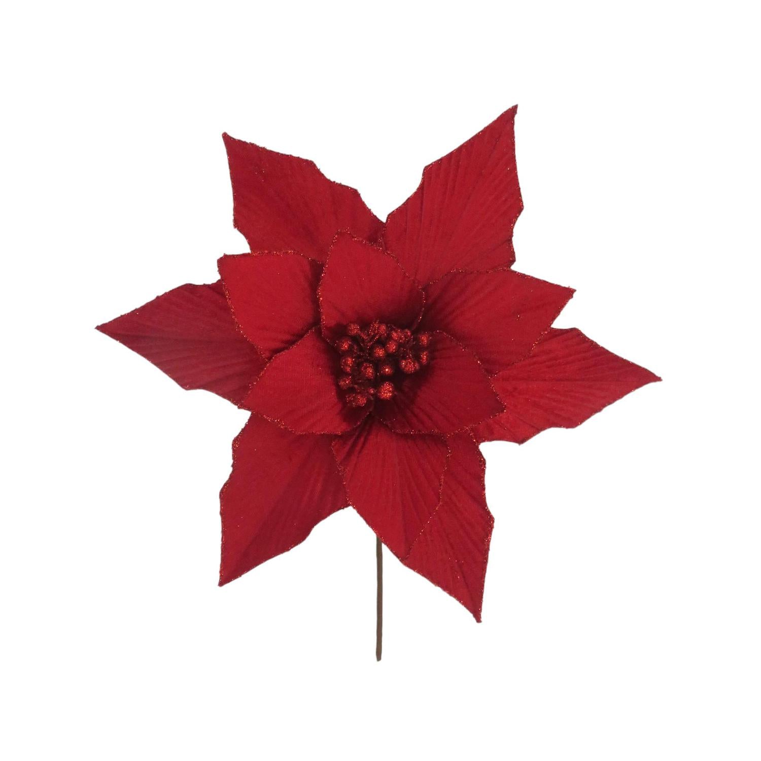 Rama 32X30Cm Flor Navidad   F241
