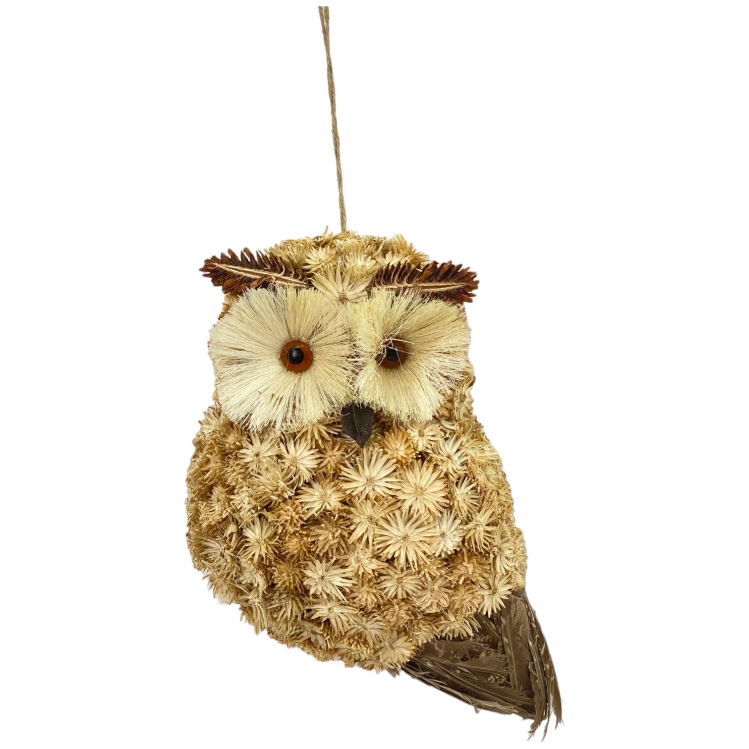 Colgante 31X24Cm Buho Navidad   F241