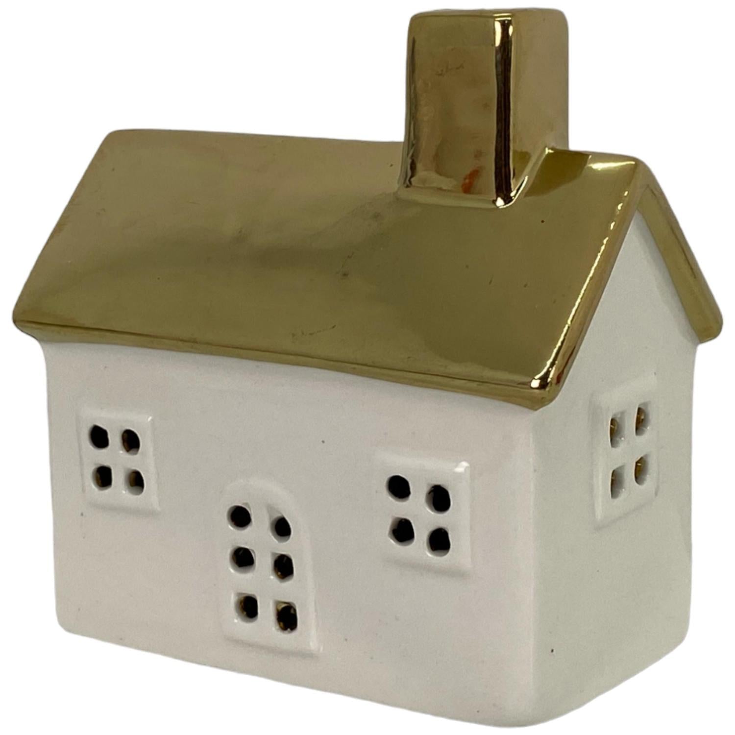Casa 11X11Cm Luz Navidad  F241