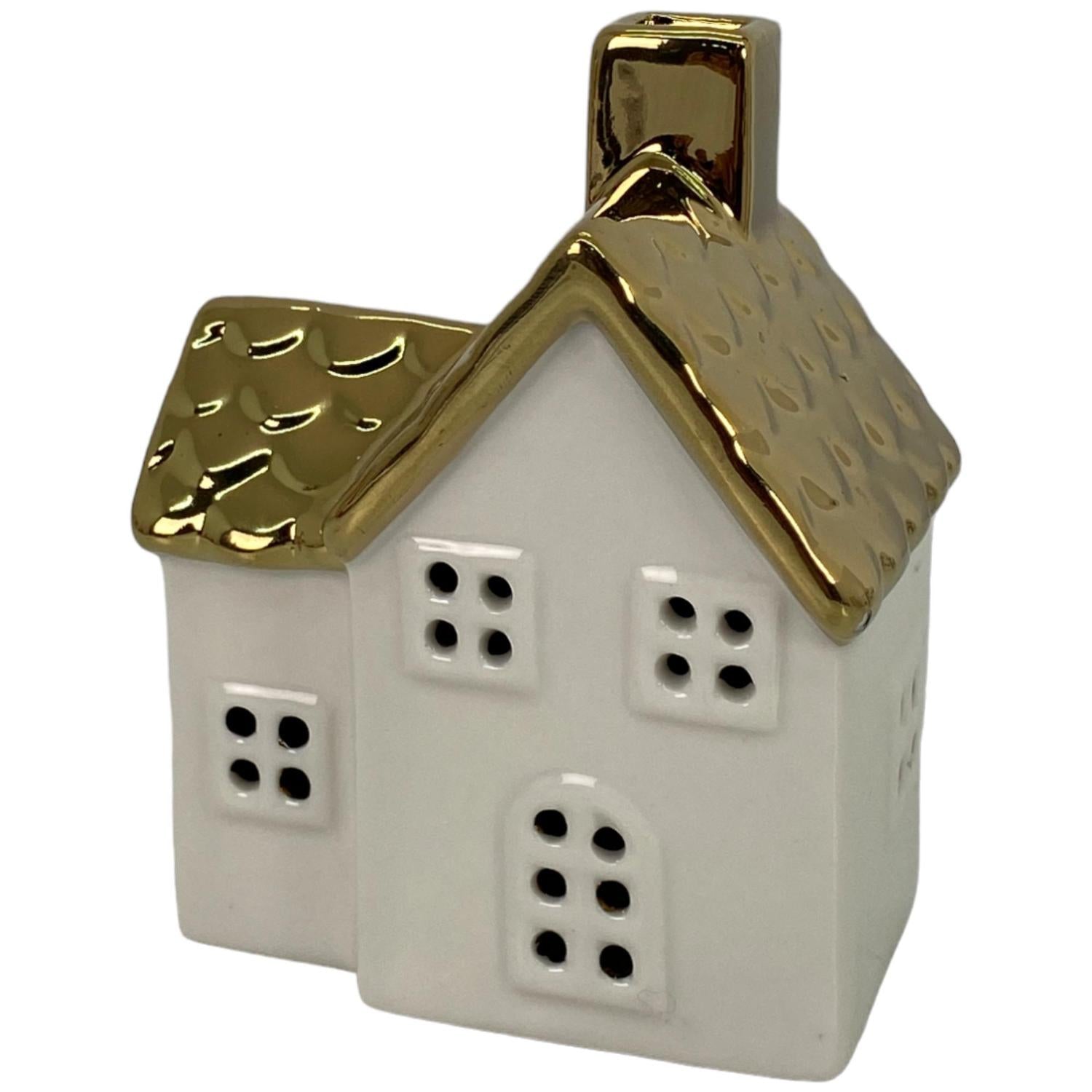 Casa 10X12Cm Luz Navidad  F241