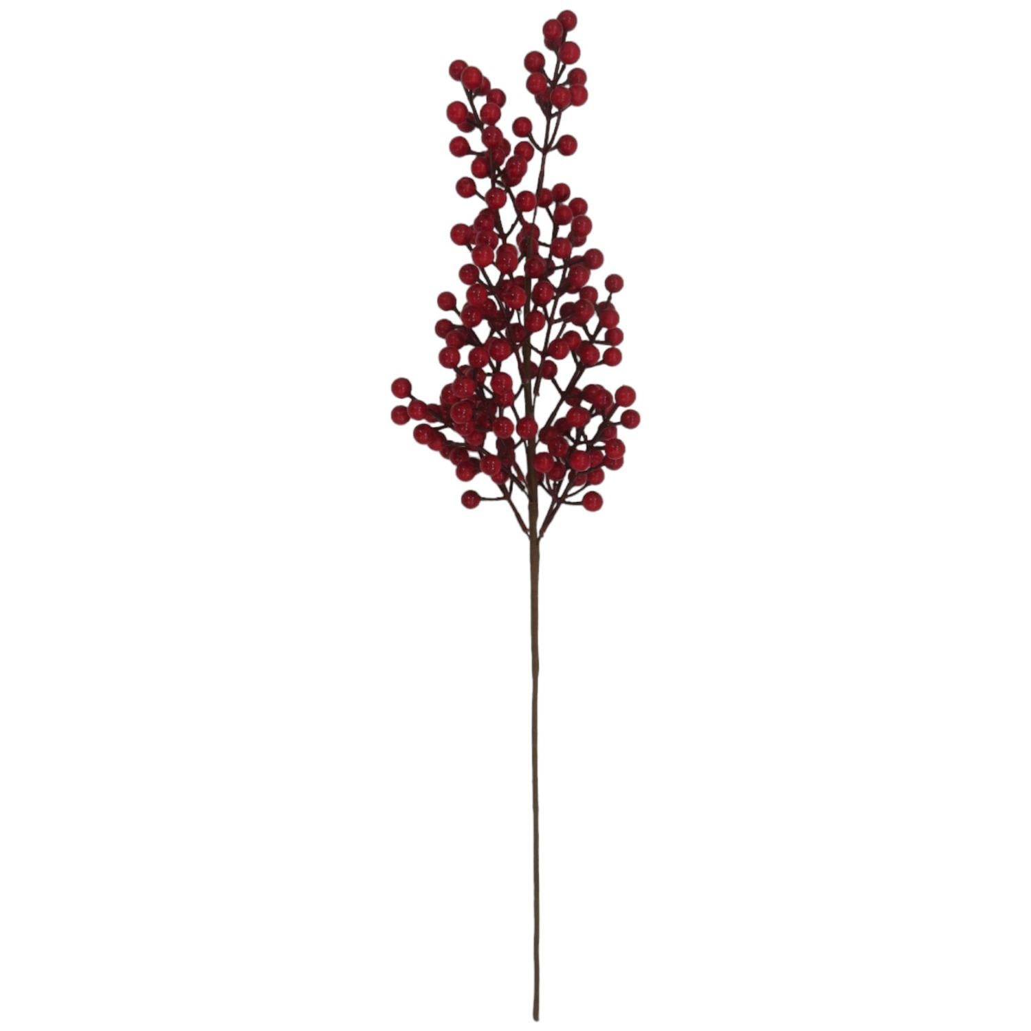 Rama 74Cm Pick Navidad Rojo   F241