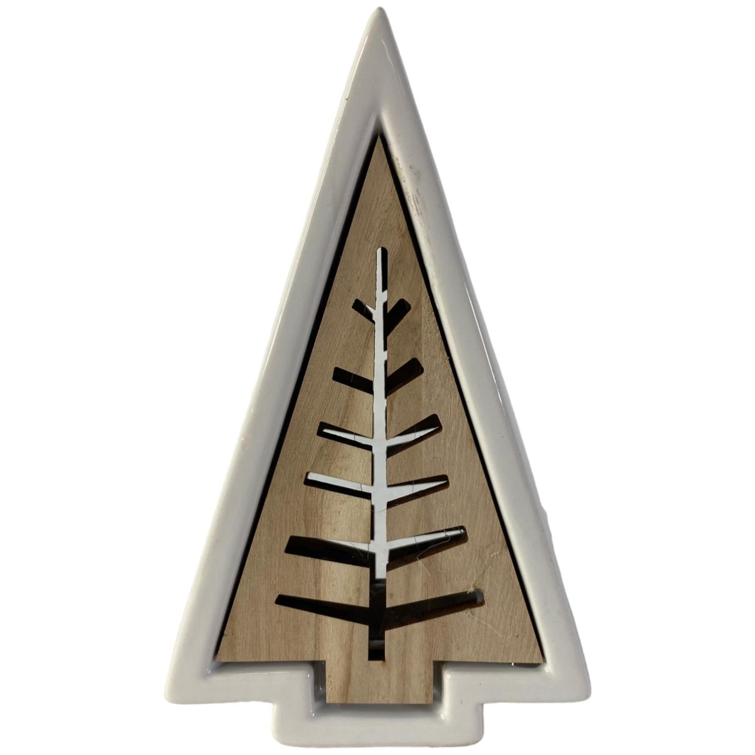 Arbol 12X19Cm Luz Navidad  F241