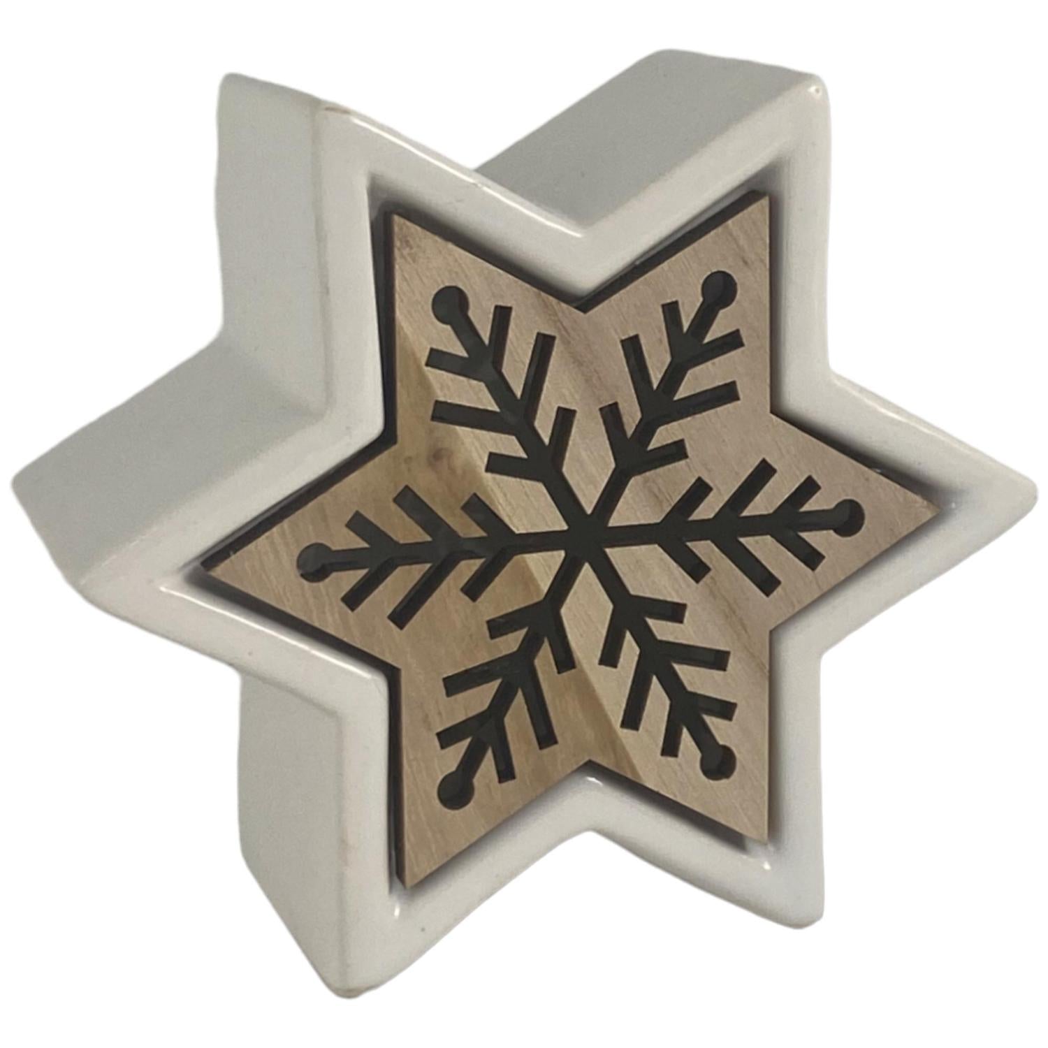 Estrella 13X11Cm Luz Navidad  F241