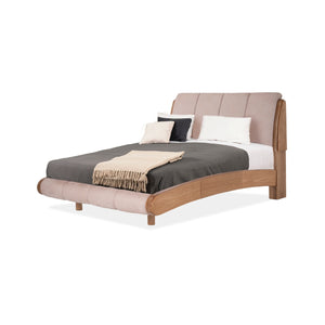 Cama Doble Estambul Beige, Natural
