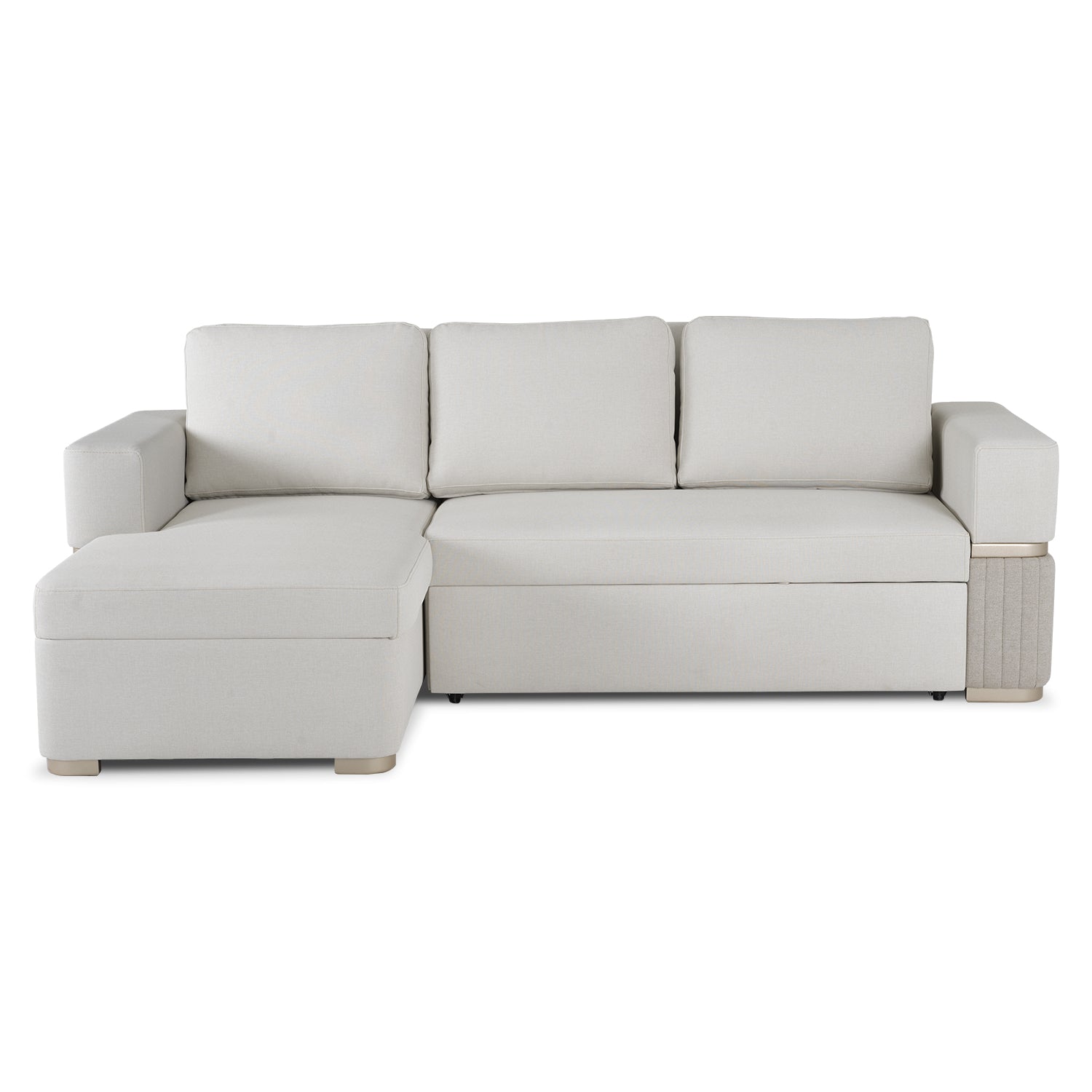 Sala Cama Dior Eurolino Blanco Puro Beige, Champaña Orientacion Izquierda