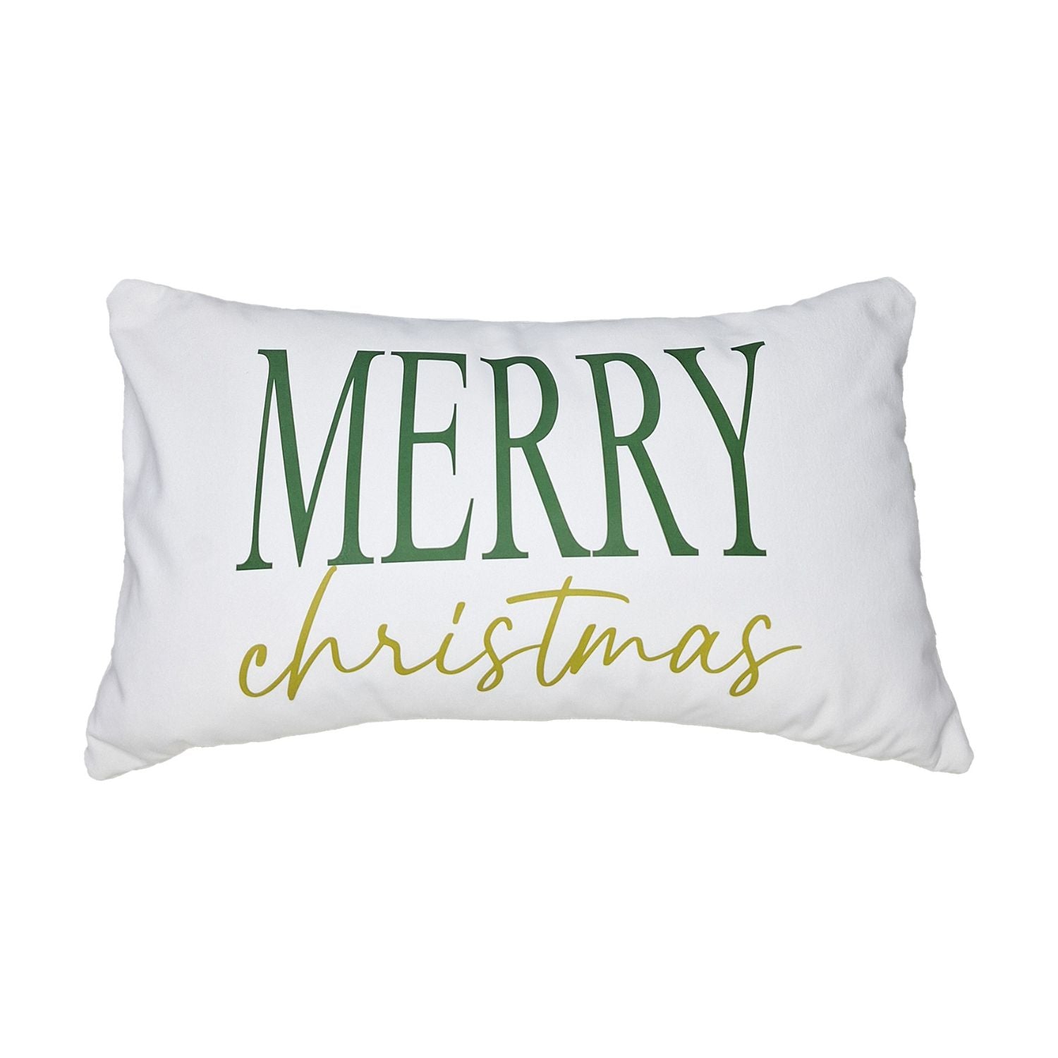 Cojin 30X50 Beige Merry Chris Verde