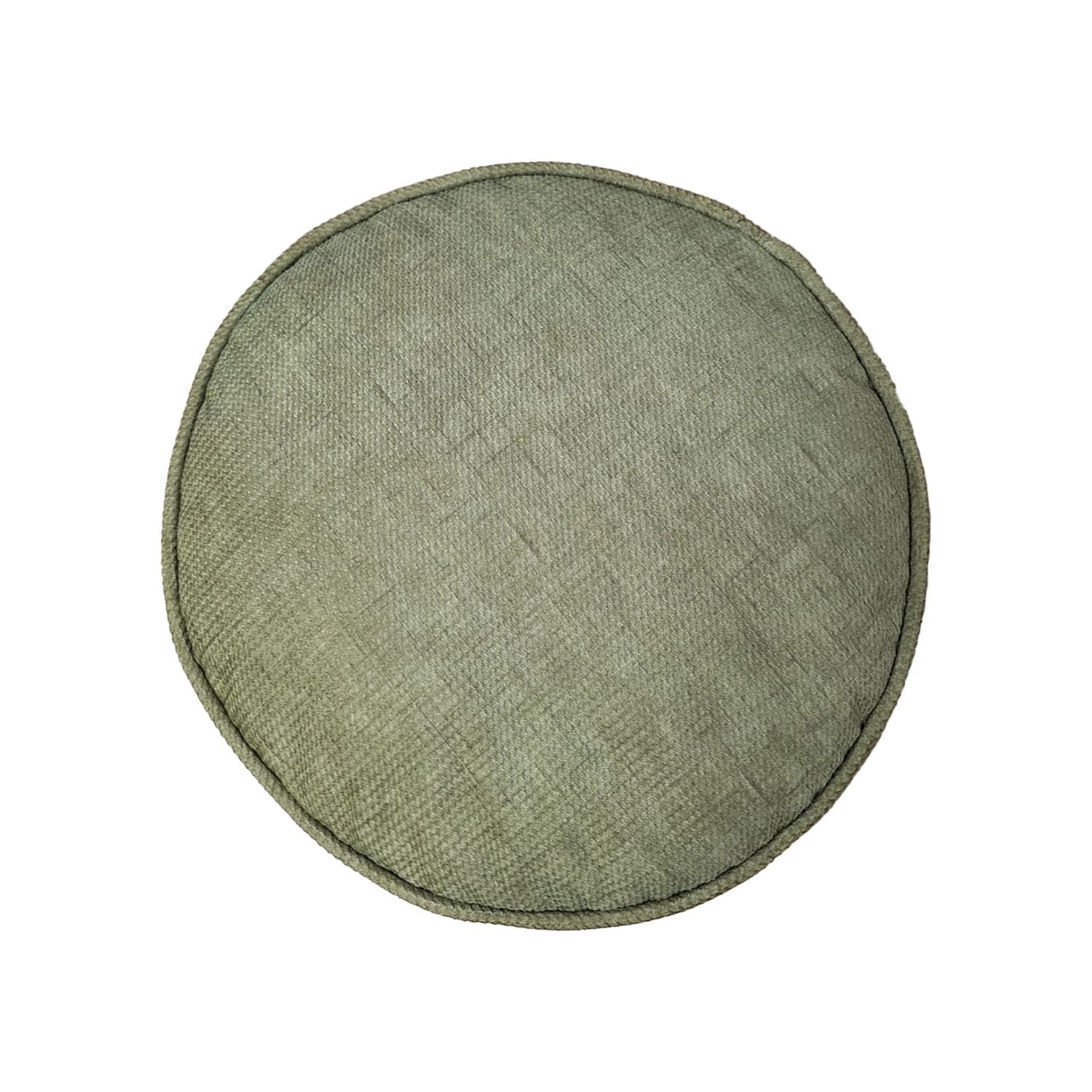 Cojin 38X8 Redondo Odin Verde Pino