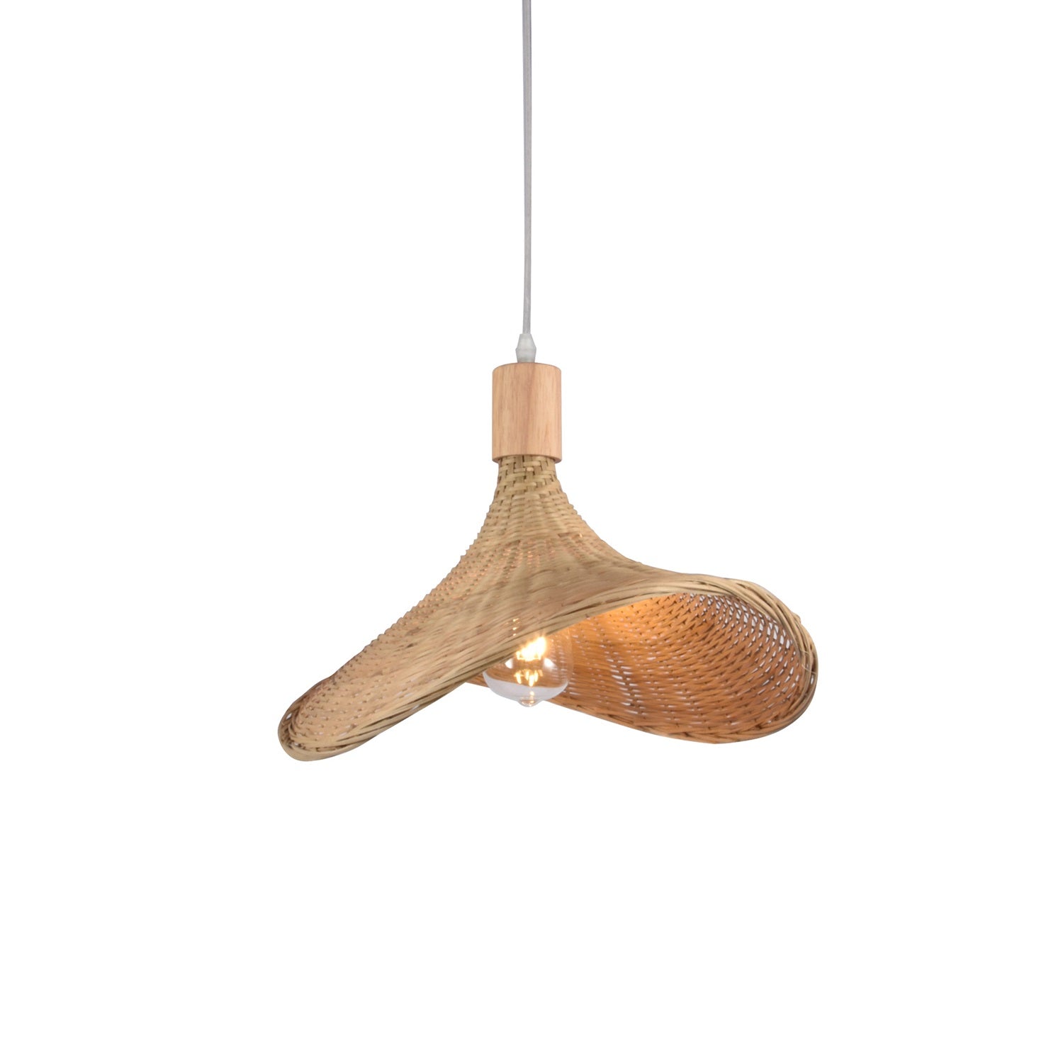 Lampara De Techo  22X40X22 Beige Gretel