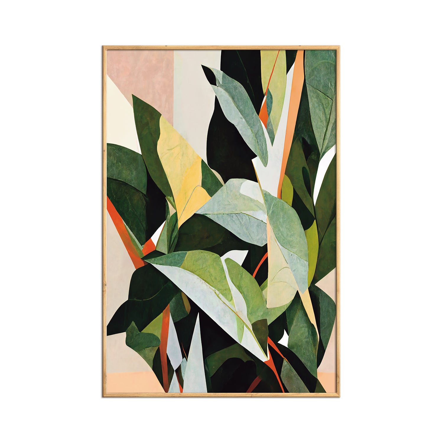 Cuadro  80X120X3Cm Oriental Multicolor