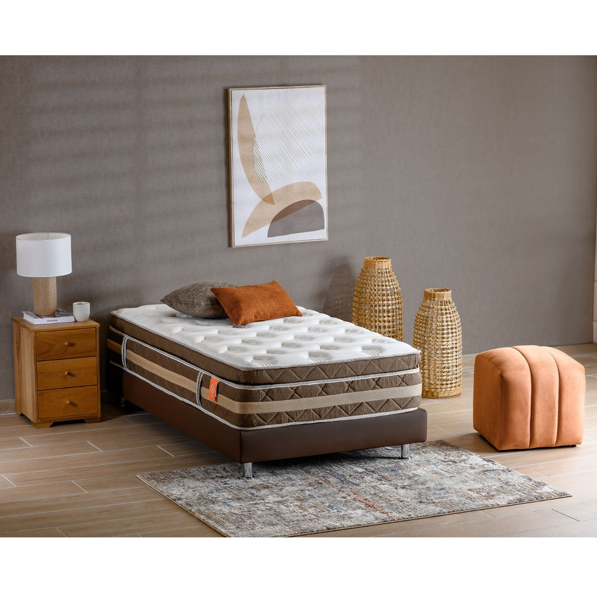 Colchón 1.00 Florencia Pillow Top (Garantia 7 años)