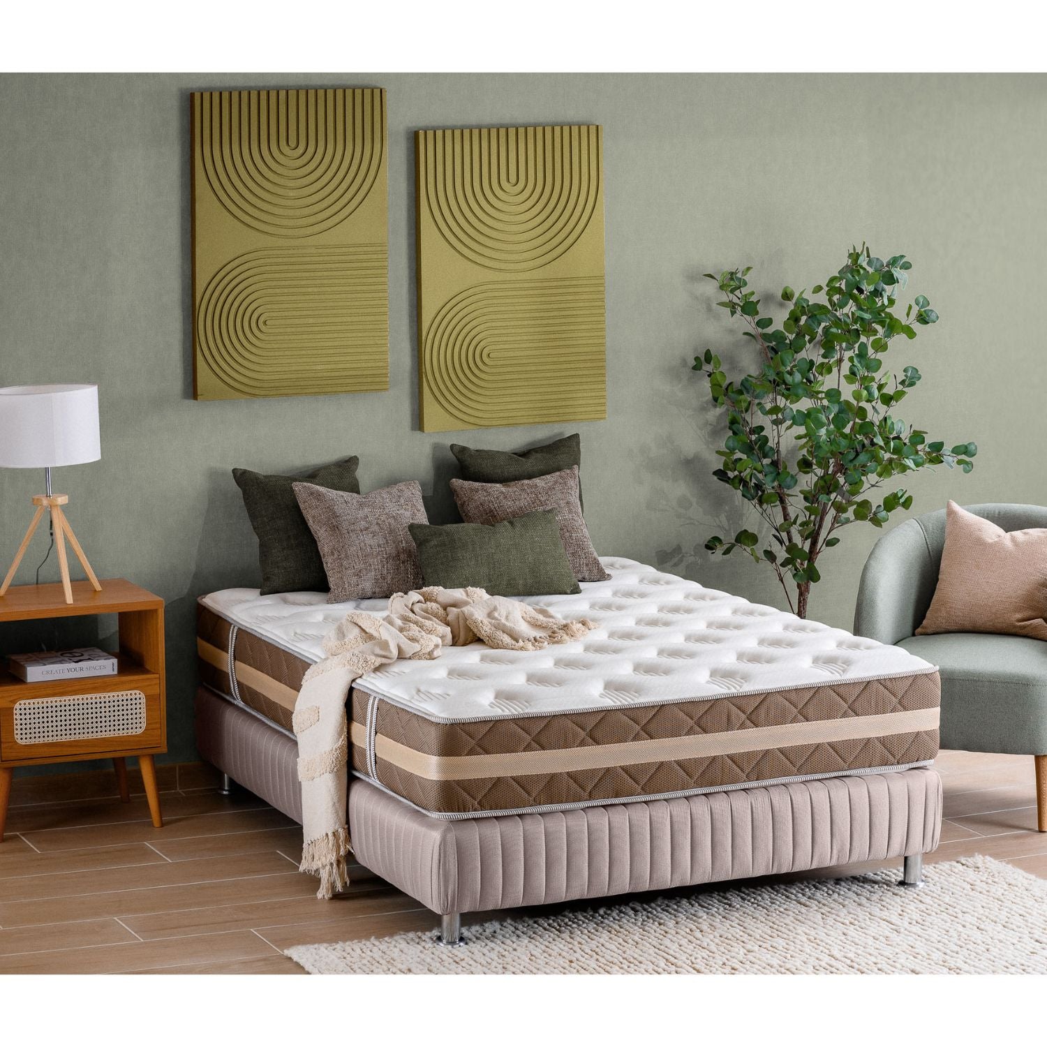 Colchón Semi DobleFlorencia Ortopédico (Garantia 7 años)