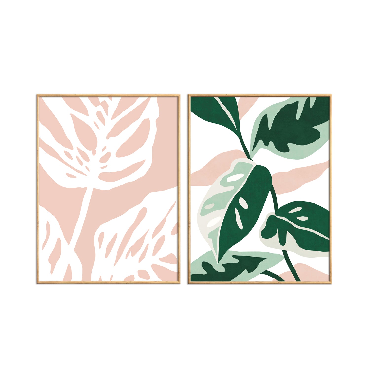 Cuadro  80X60X3Cm Diptico Multicolor