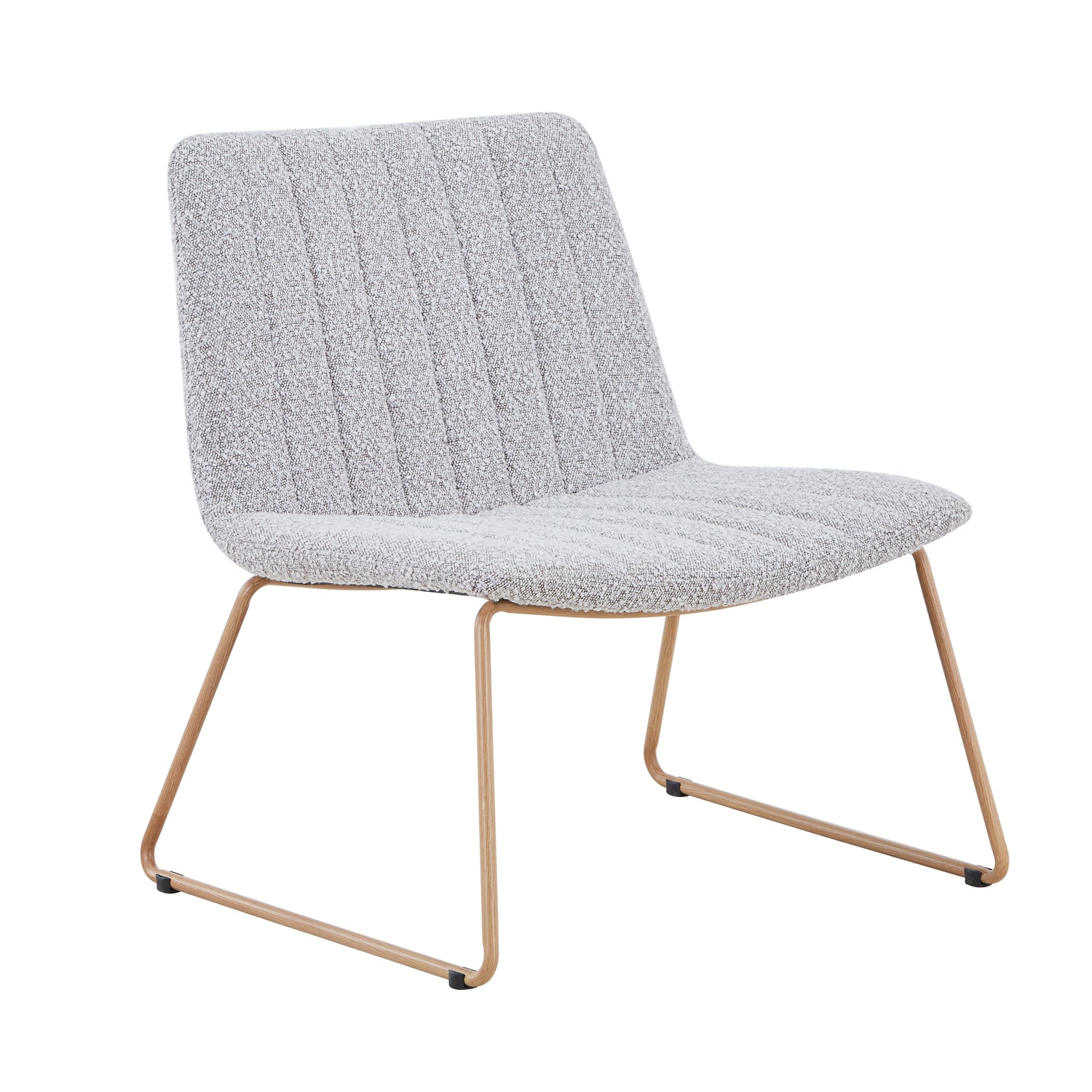 Poltrona Kronos Lino Caramelo, Natural