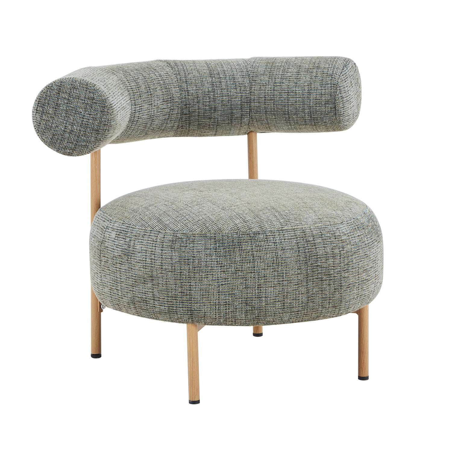 Poltrona Rio Lino Verde, Natural