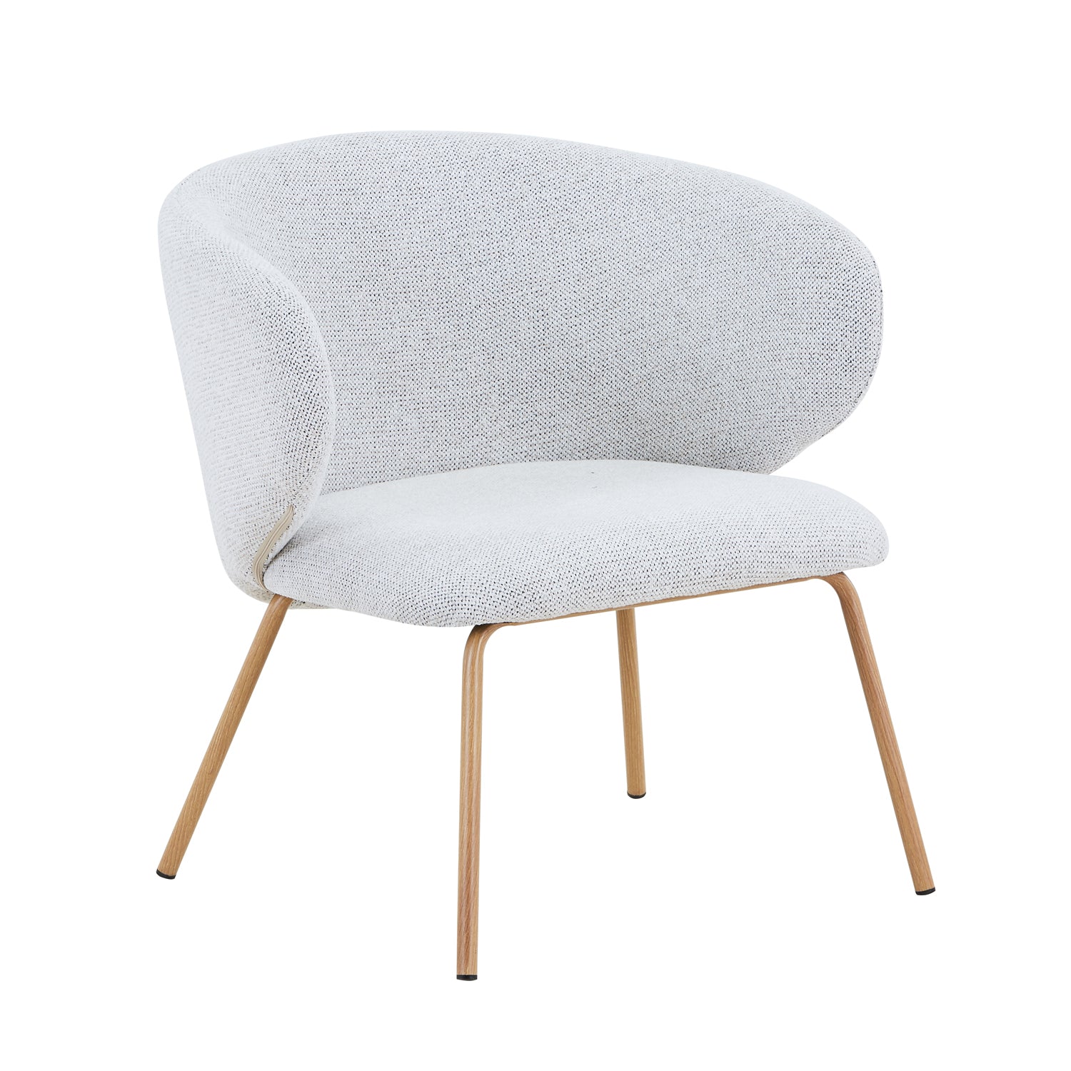 Poltrona Ginna Lino Crudo, Natural