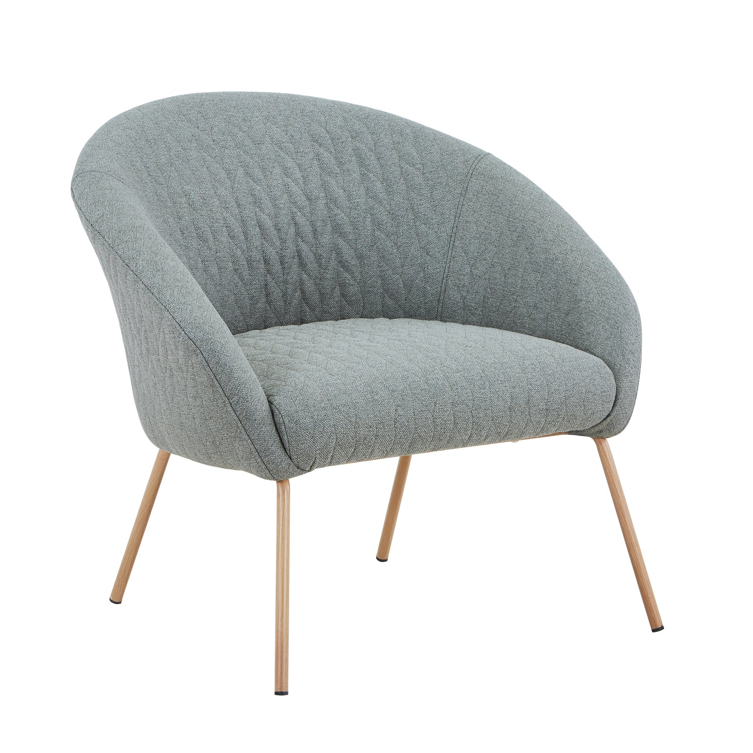 Poltrona Saray Lino Verde, Natural