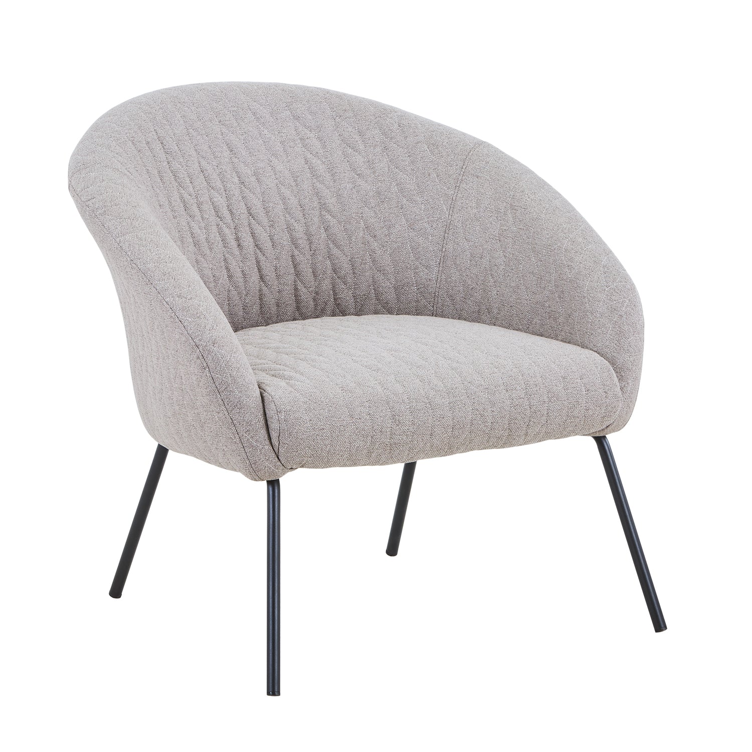 Poltrona Saray Lino Taupe, Negro