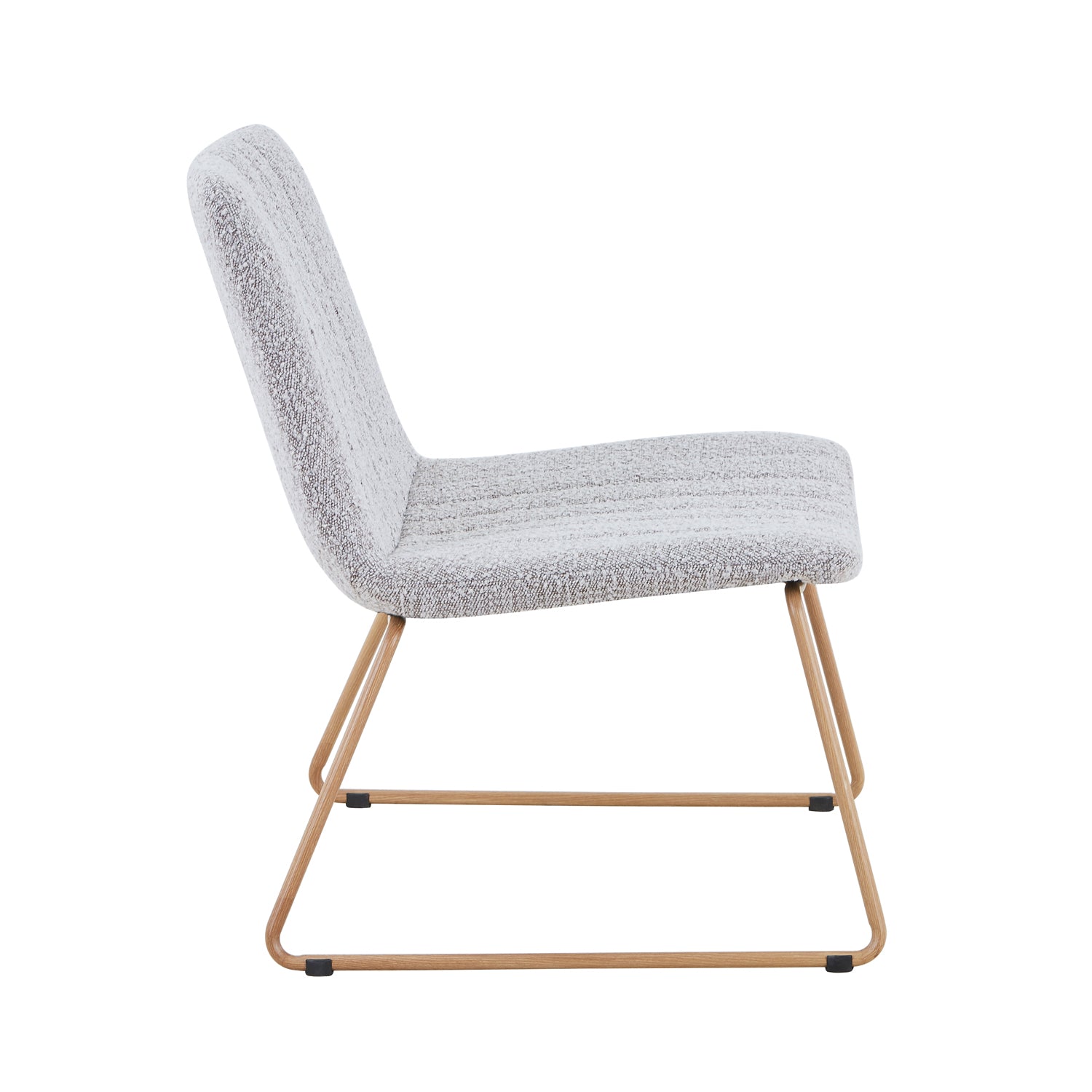 Poltrona Kronos Lino Caramelo, Natural