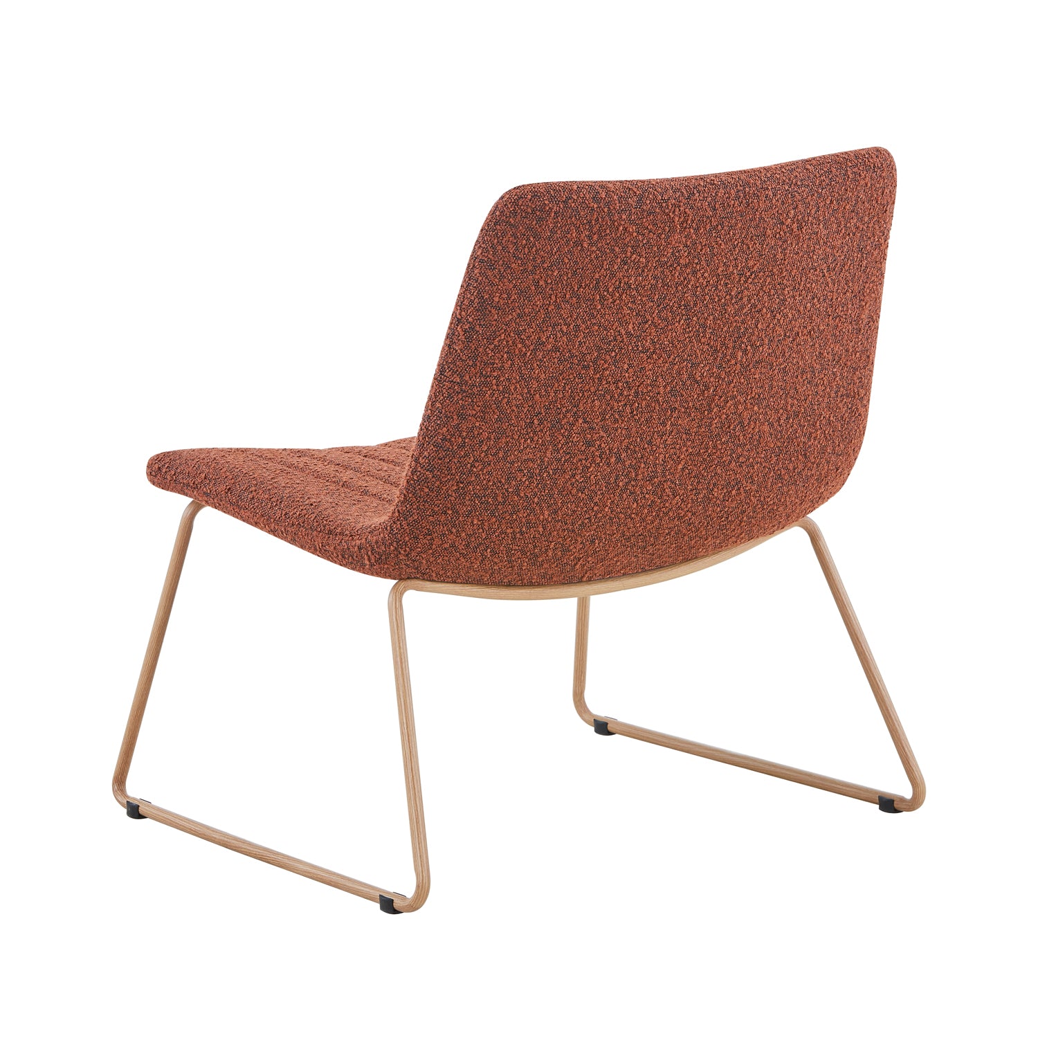 Poltrona Kronos Lino Ladrillo, Natural